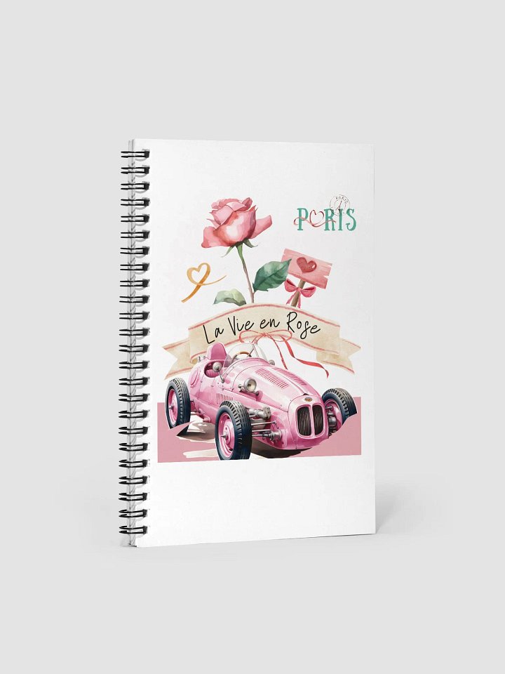 La Vie en Rose Spiral Notebook product image (1)