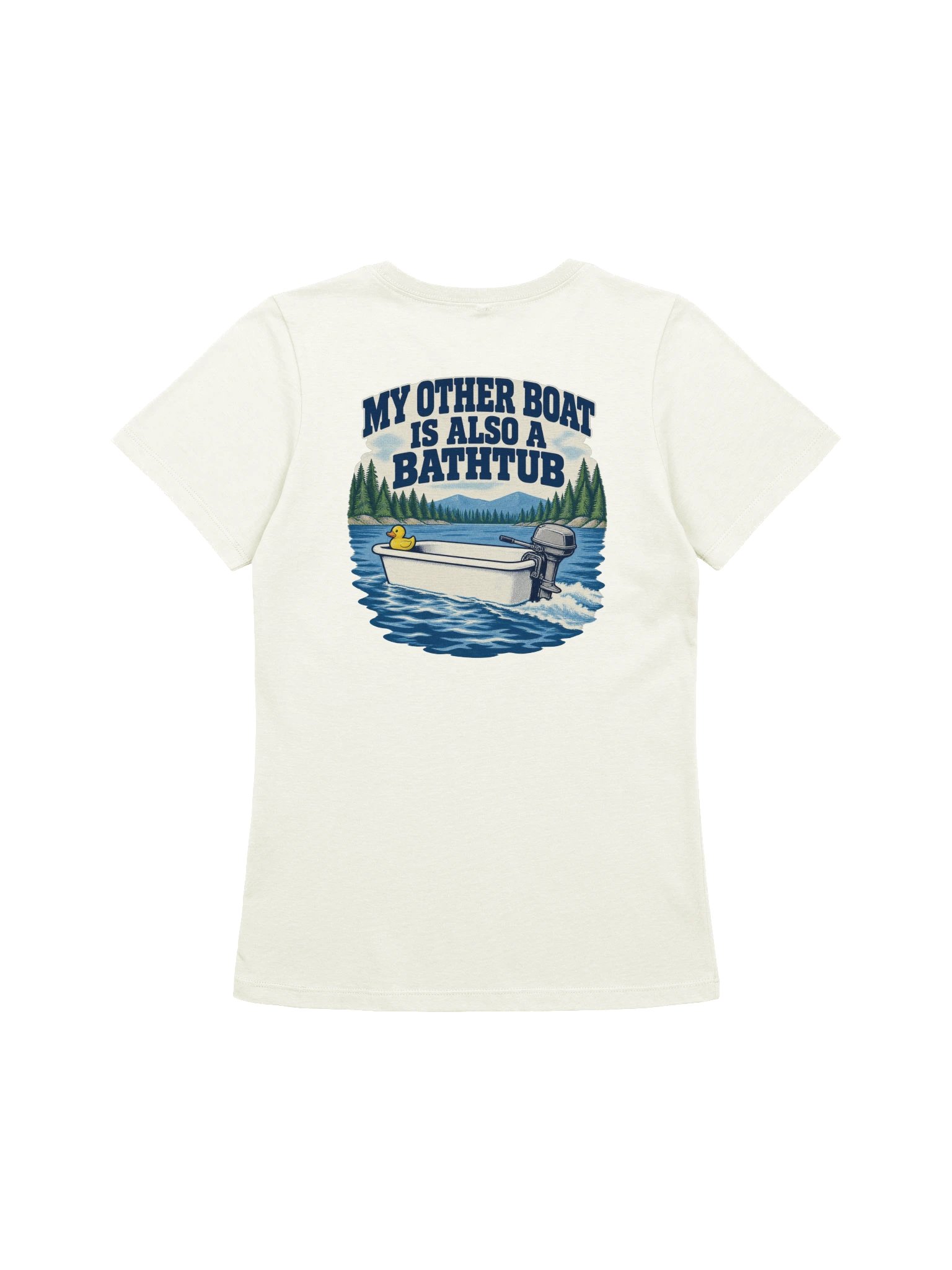 My Other Boat Is Also A Bathtub - Women's Relaxed Tee product image (3)