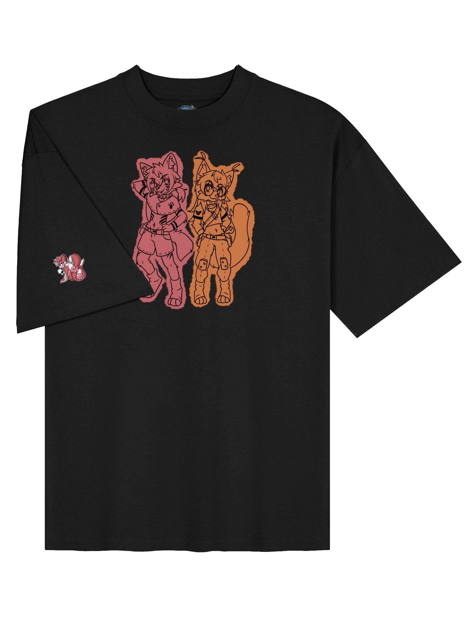 MeowWah Oversized T-shirt product image (3)