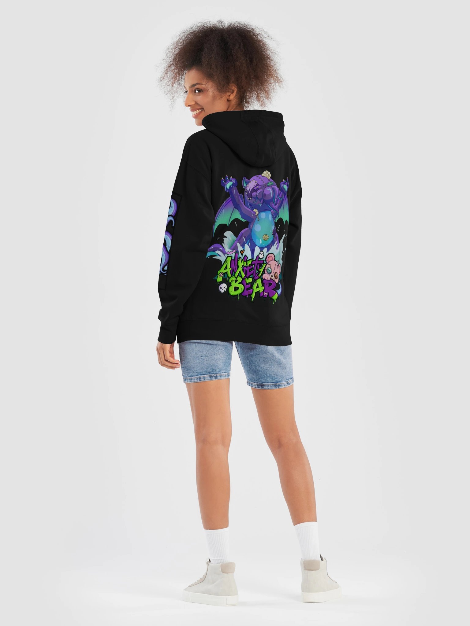 Anxiety Bear Scare Bear: Bearthulu Hoodie product image (119)