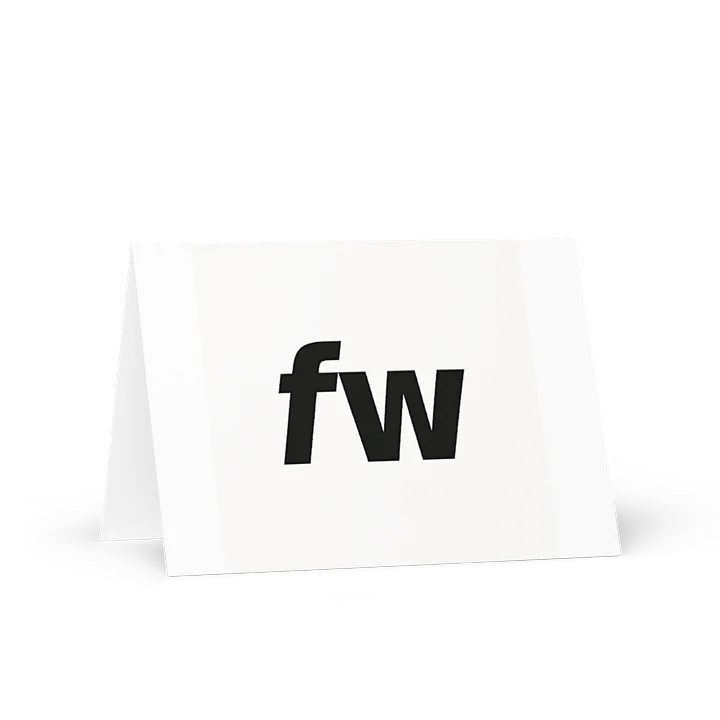 fw Minimalist Greeting Card product image (1)