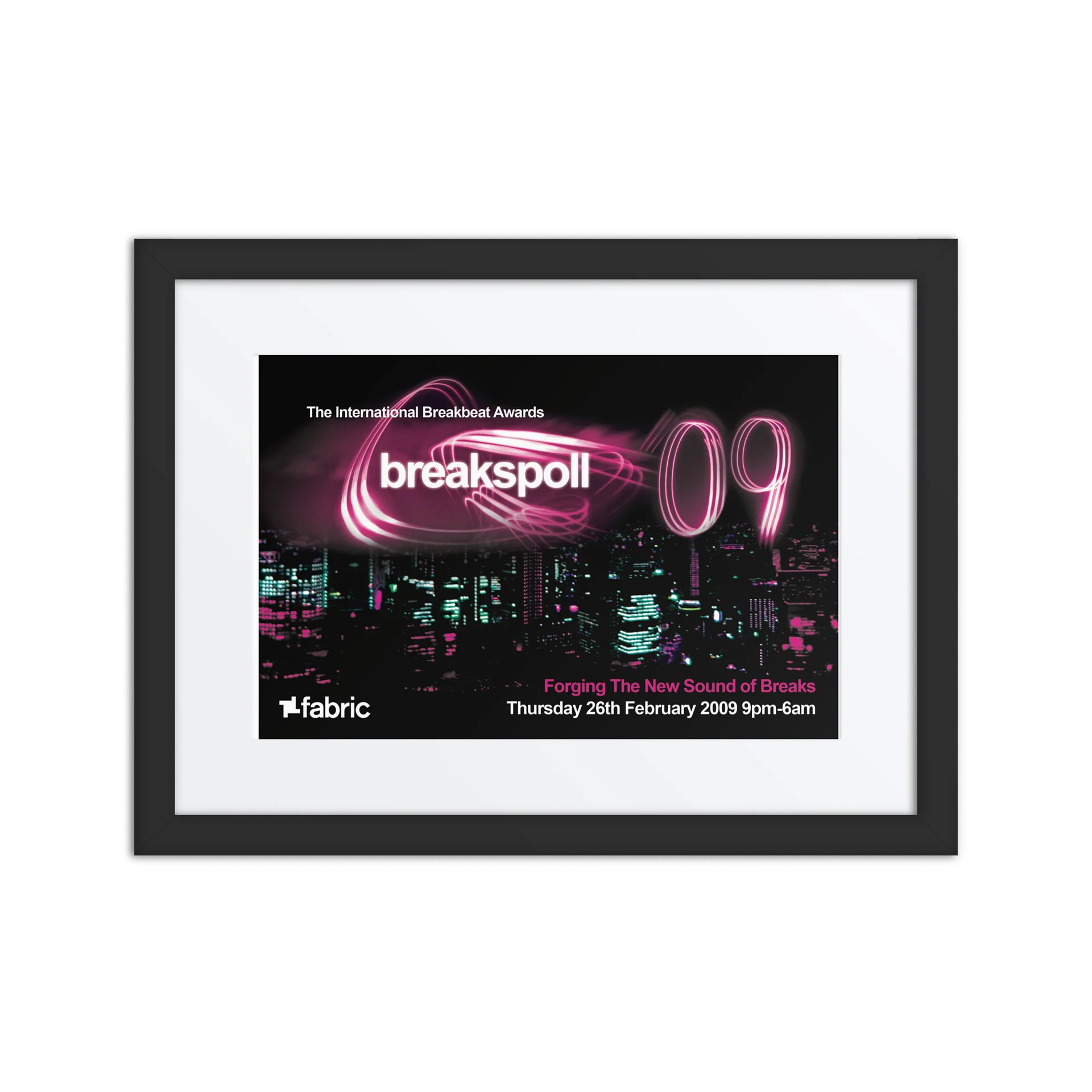 Breakspoll 2009 Framed Poster product image (1)