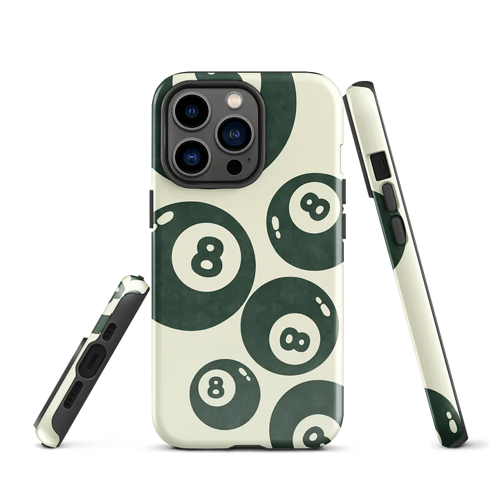 The 8 Ball ClubHouse iPhone Case – Old Money Green product image (2)