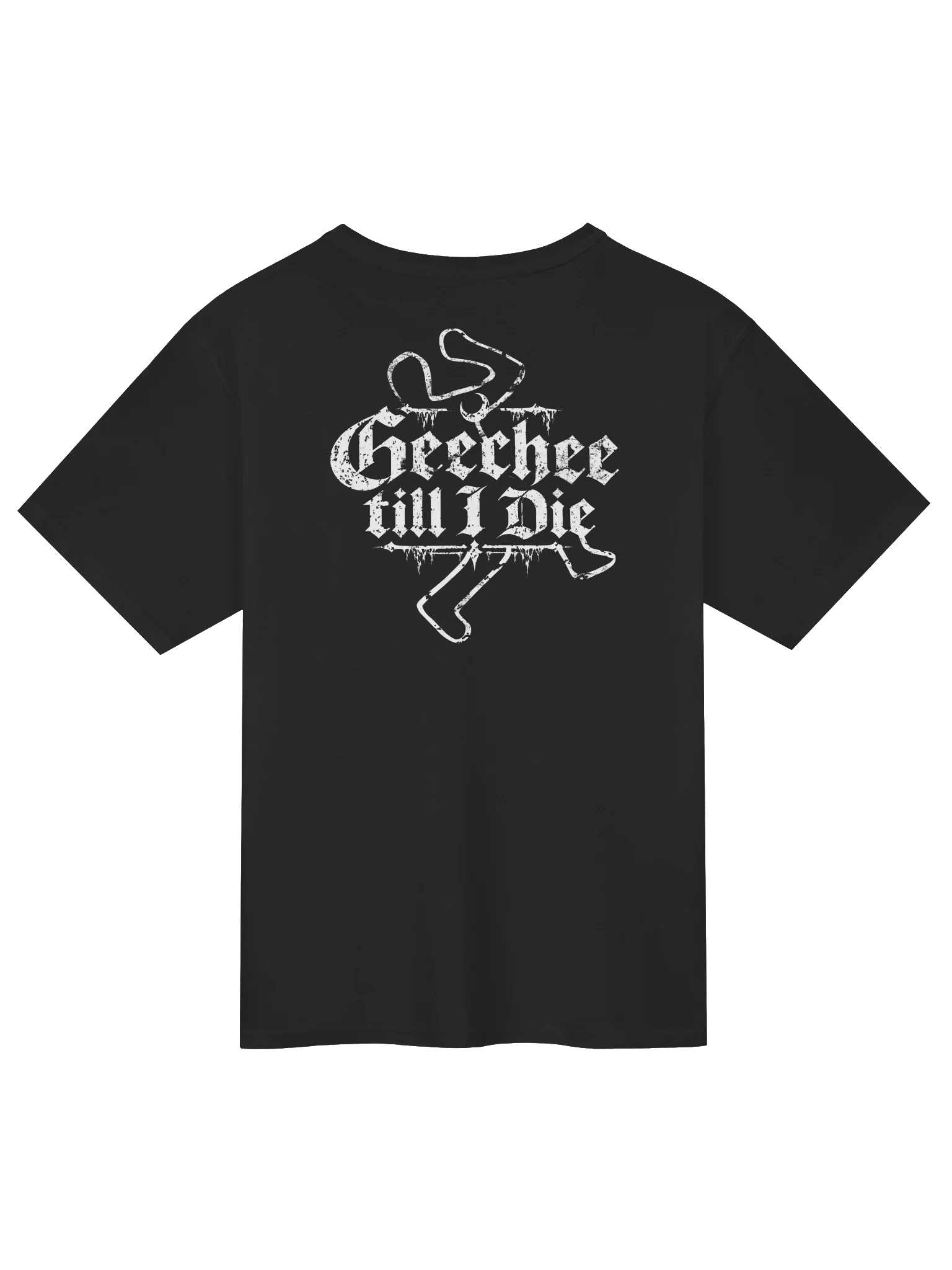Geechee Not For Sale Champion Tee with White Symbol product image (1)