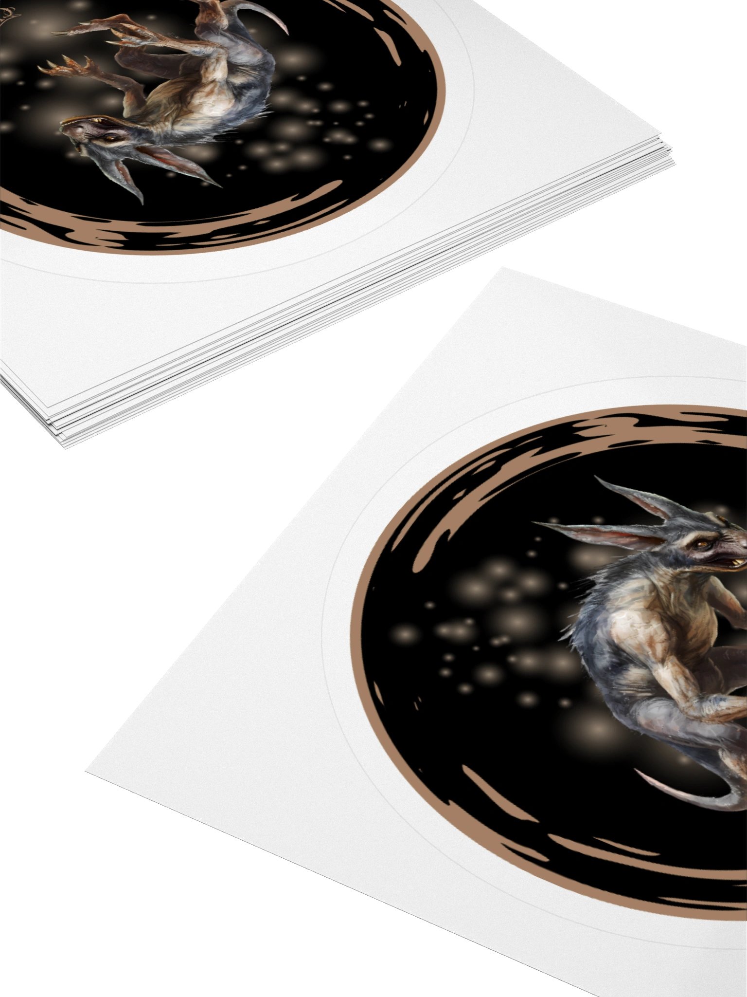 Mystical Chupacabra Kiss Cut Stickers product image (4)