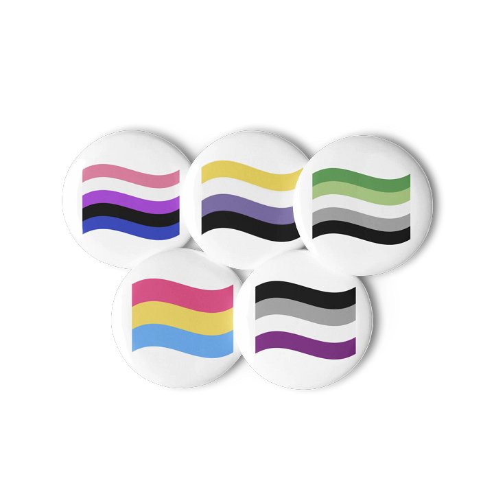 Copy of Pride Flags Pin Set No. 2 product image (1)