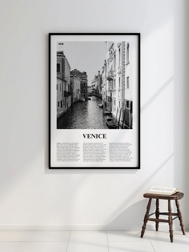 Venice 04 Newspaper Poster product image (2)