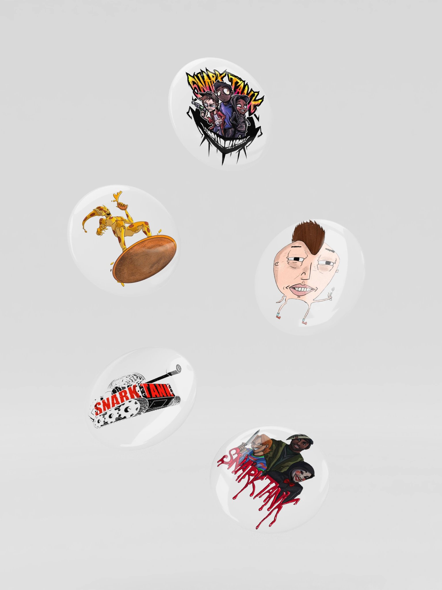 Snark Tank Button Set! product image (5)