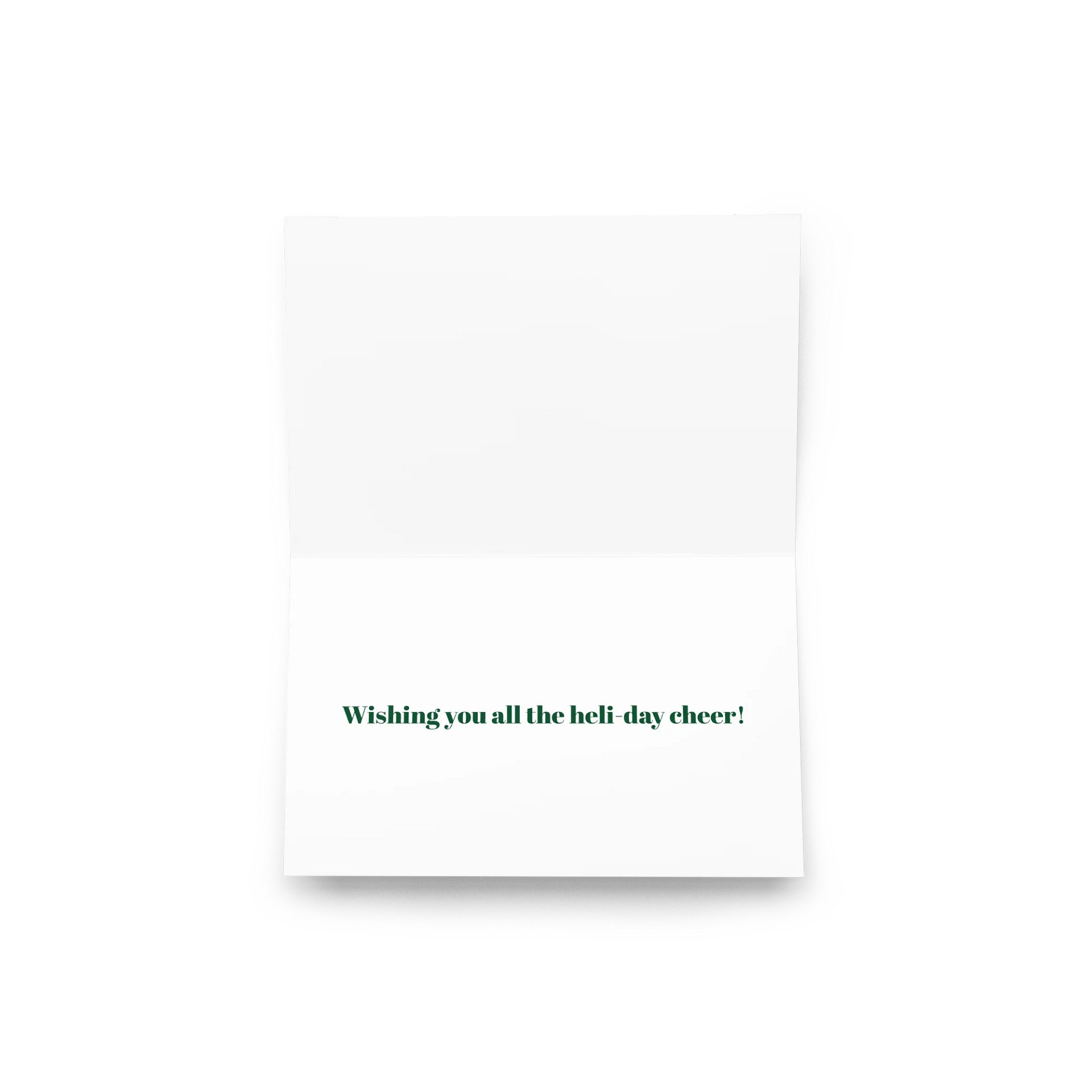 Merry Lift-mas Card- Helicopter product image (3)