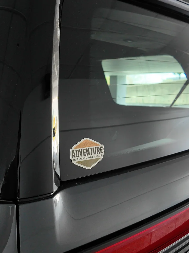Adventure Is Always Out There Sticker product image (1)