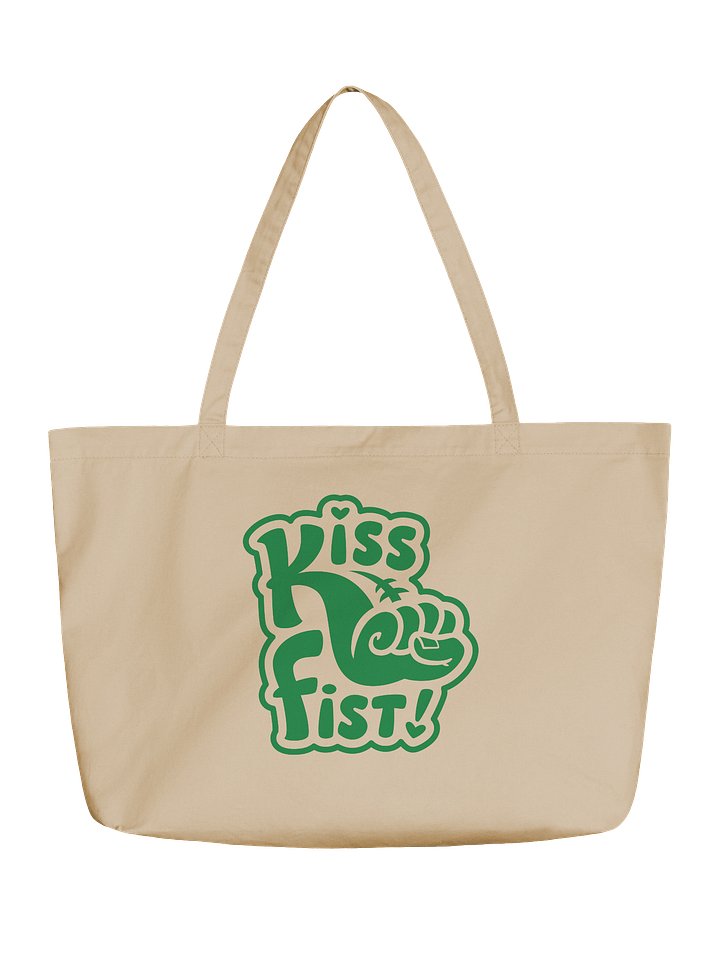 Kiss Fist! Graphic Organic Tote product image (1)