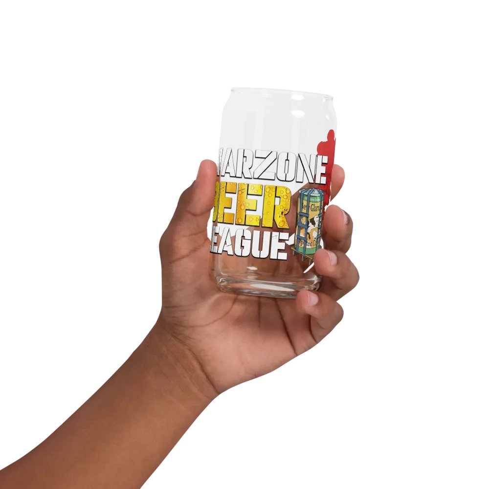 Warzone Beer League (Beer Loadout) - Can Shaped Glass product image (2)