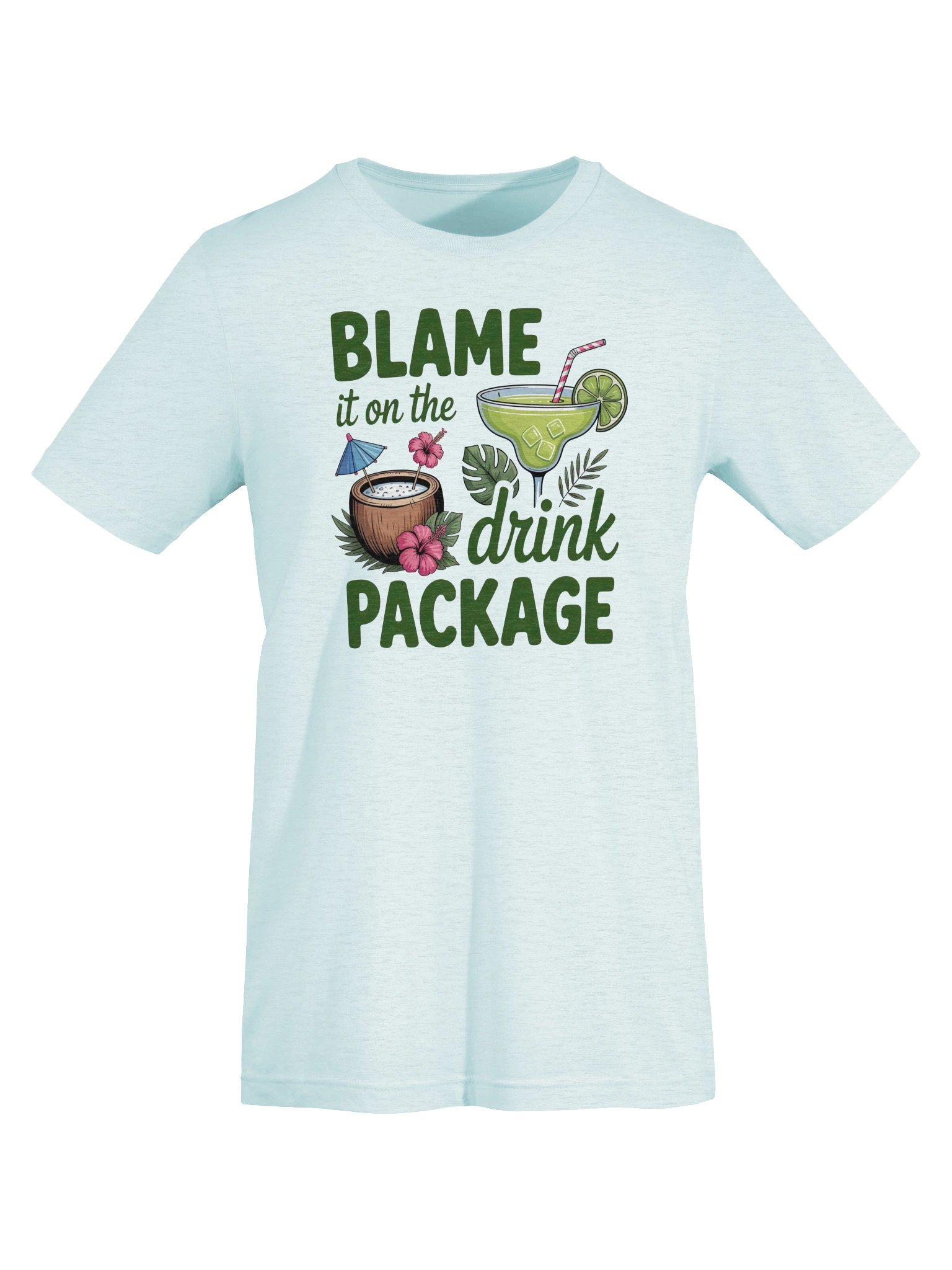 Blame It on the Drink Package T-Shirt | Funny Cruise Vacation Tee product image (42)
