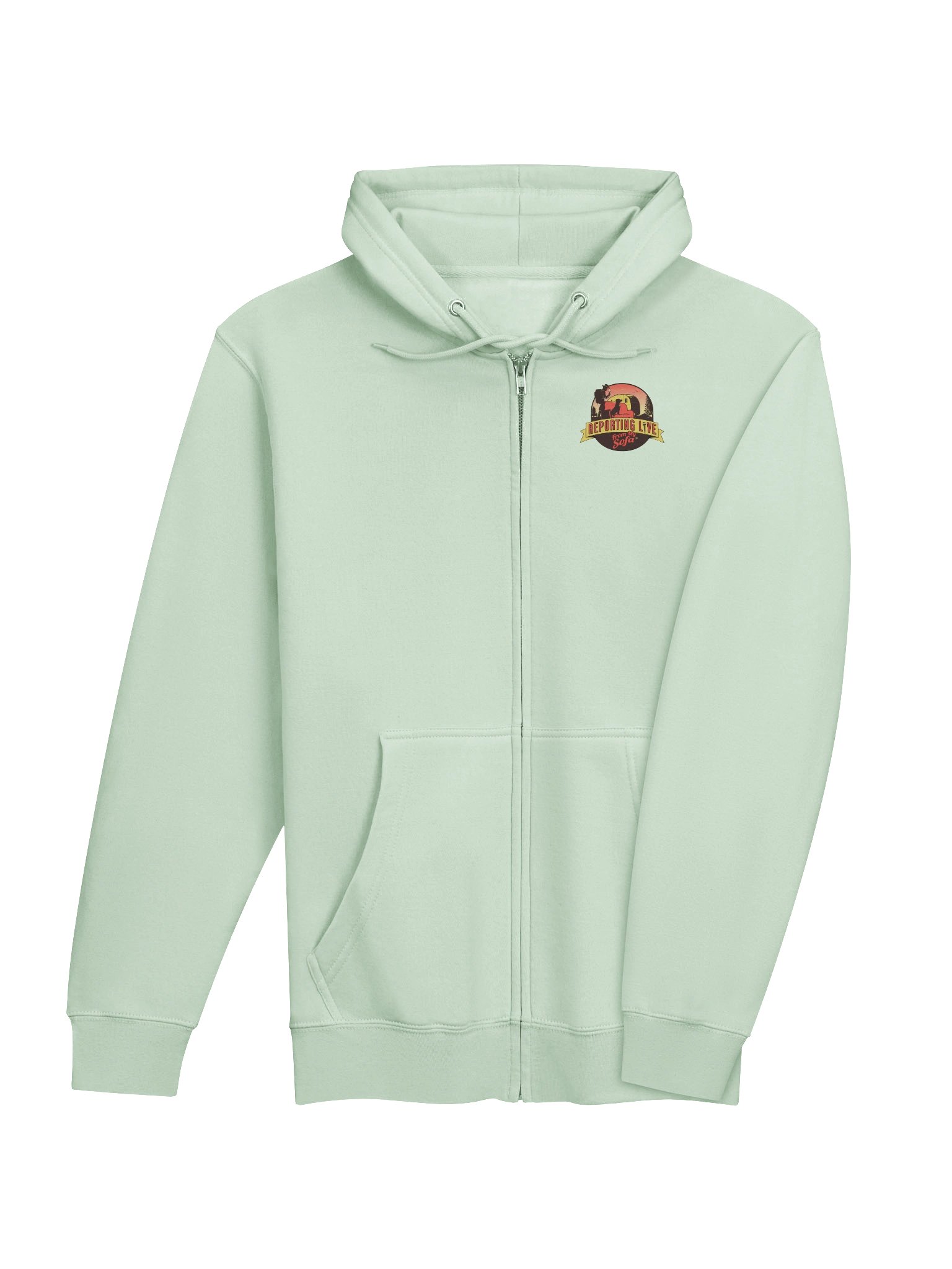 Sofa Squad Commentary Zip Hoodie - Sass and Couch Credentials product image (4)