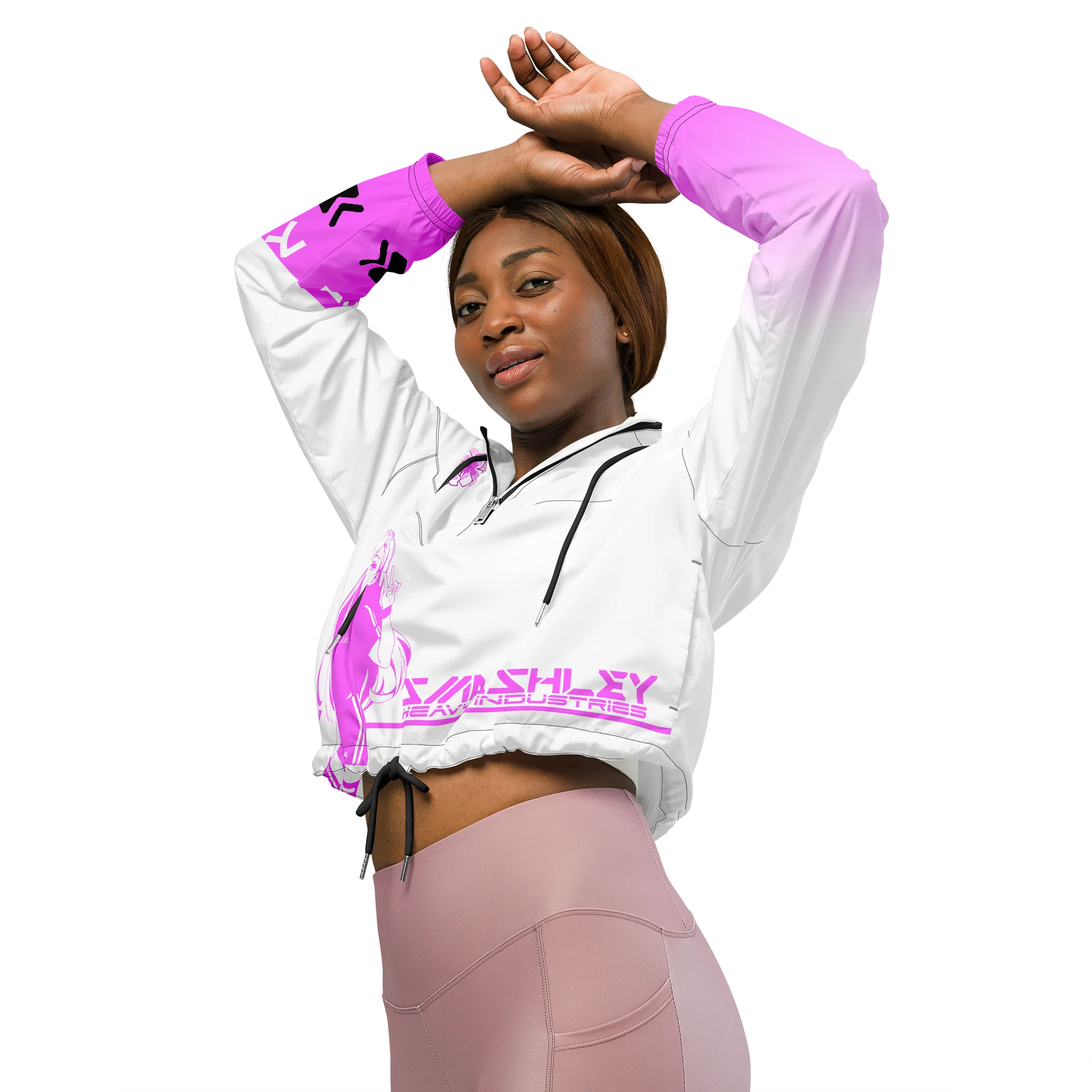 SmashTech - Sakura Cropped Windbreaker product image (3)