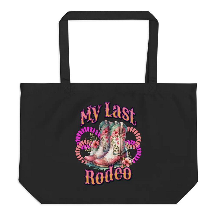 My Last Rodeo Floral Cowgirl Spirit Tote Bag product image (1)