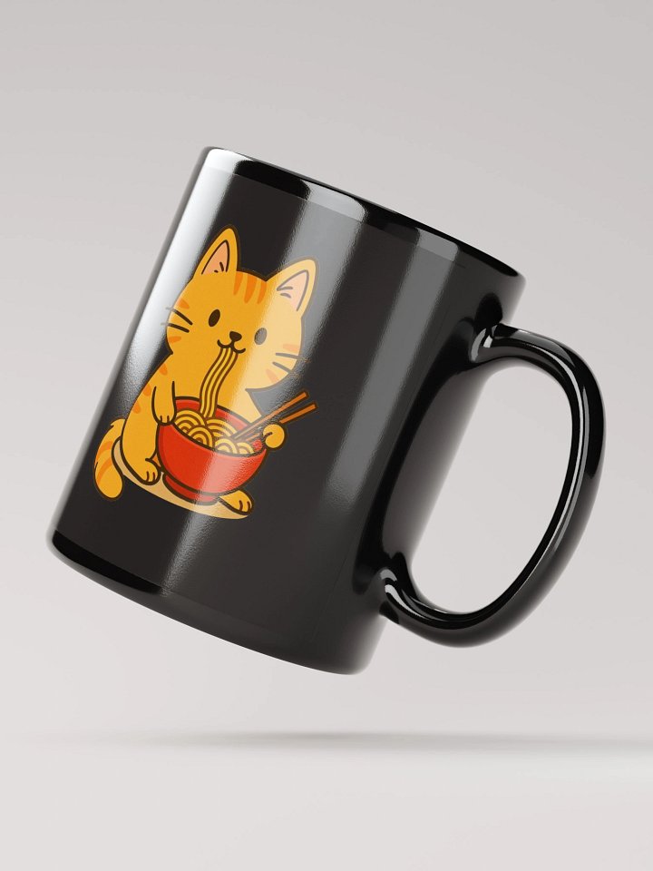 Noodly Naps Black Mug product image (4)