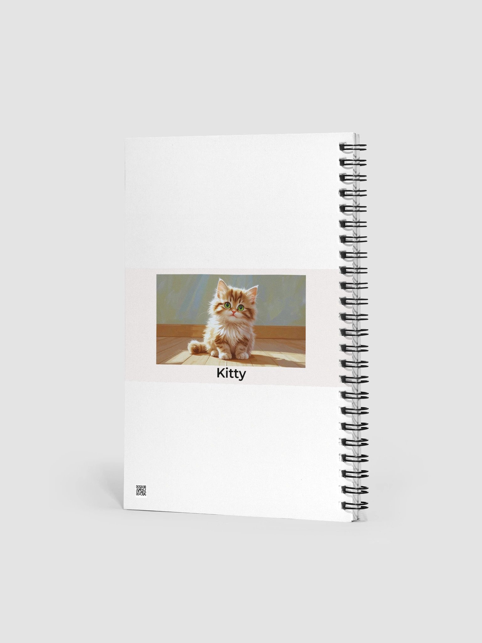 cute kitty notebook product image (2)
