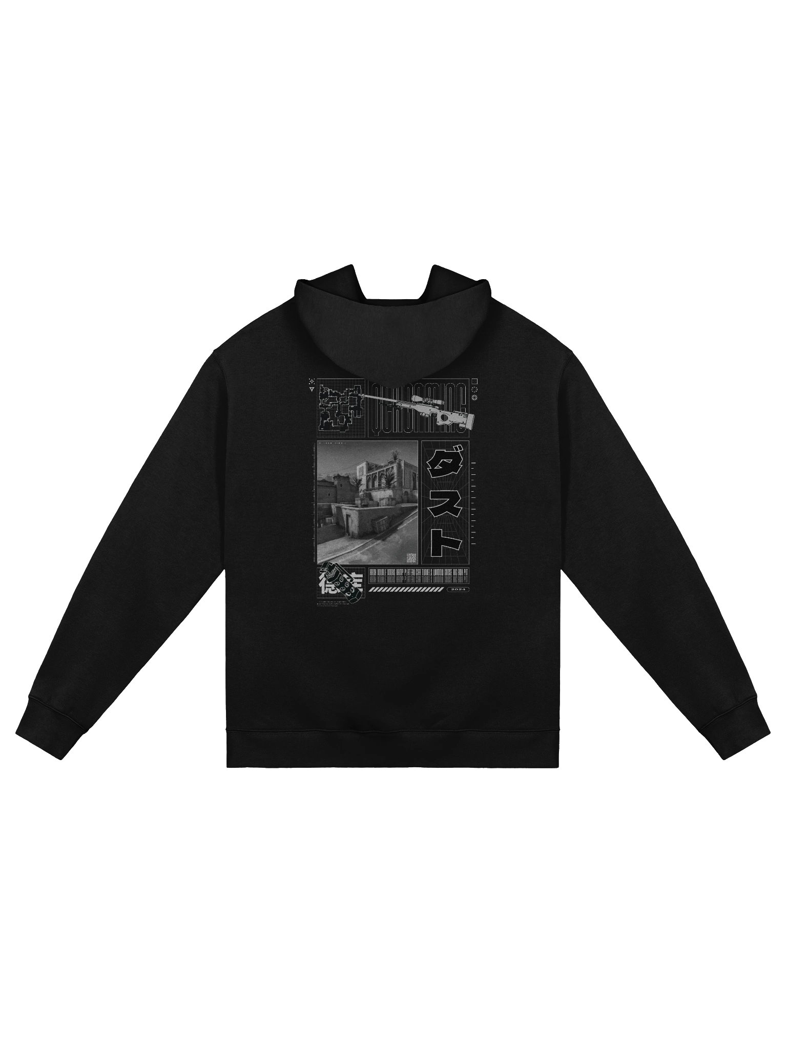 QCK x Dust 2 Hoodie - Black product image (2)