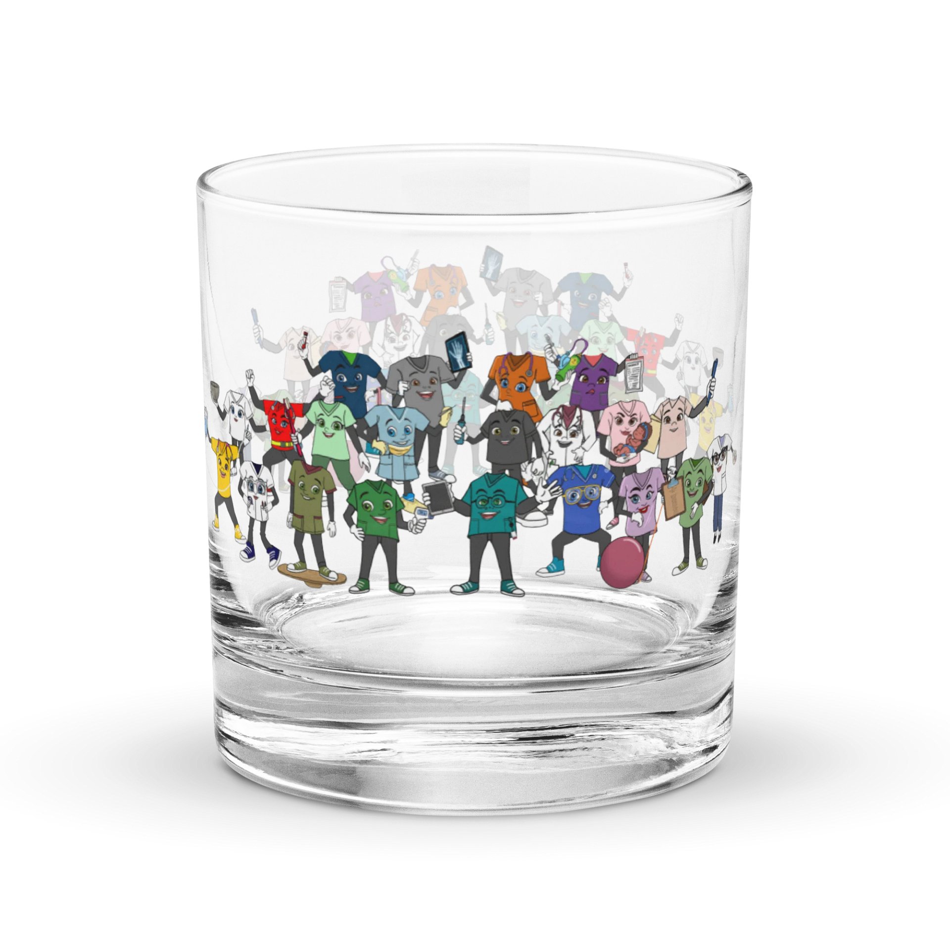 SCRUBfits™ UV Rocks Glass product image (2)