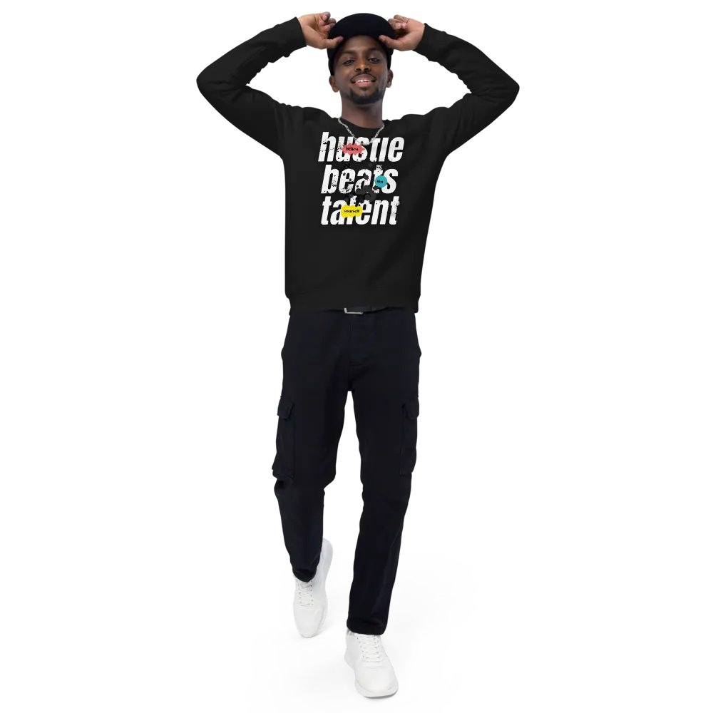 Hustle Beats Talent Unisex Sweatshirt product image (8)