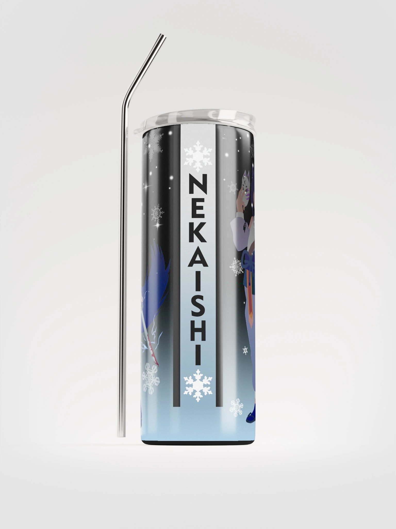 Winter Night Tumbler W/Straw product image (1)
