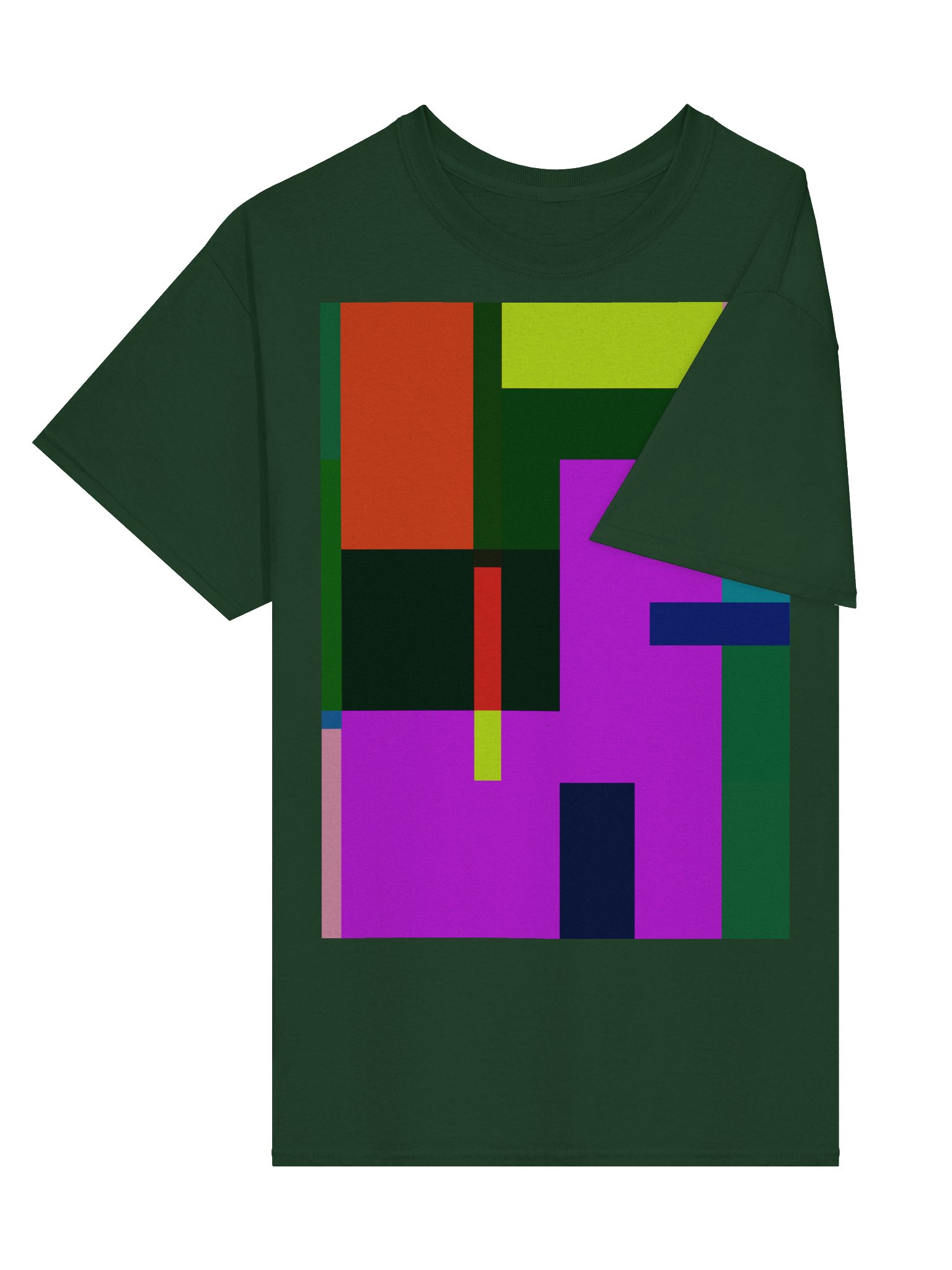 Vibrant Geometry Unisex Tee product image (3)