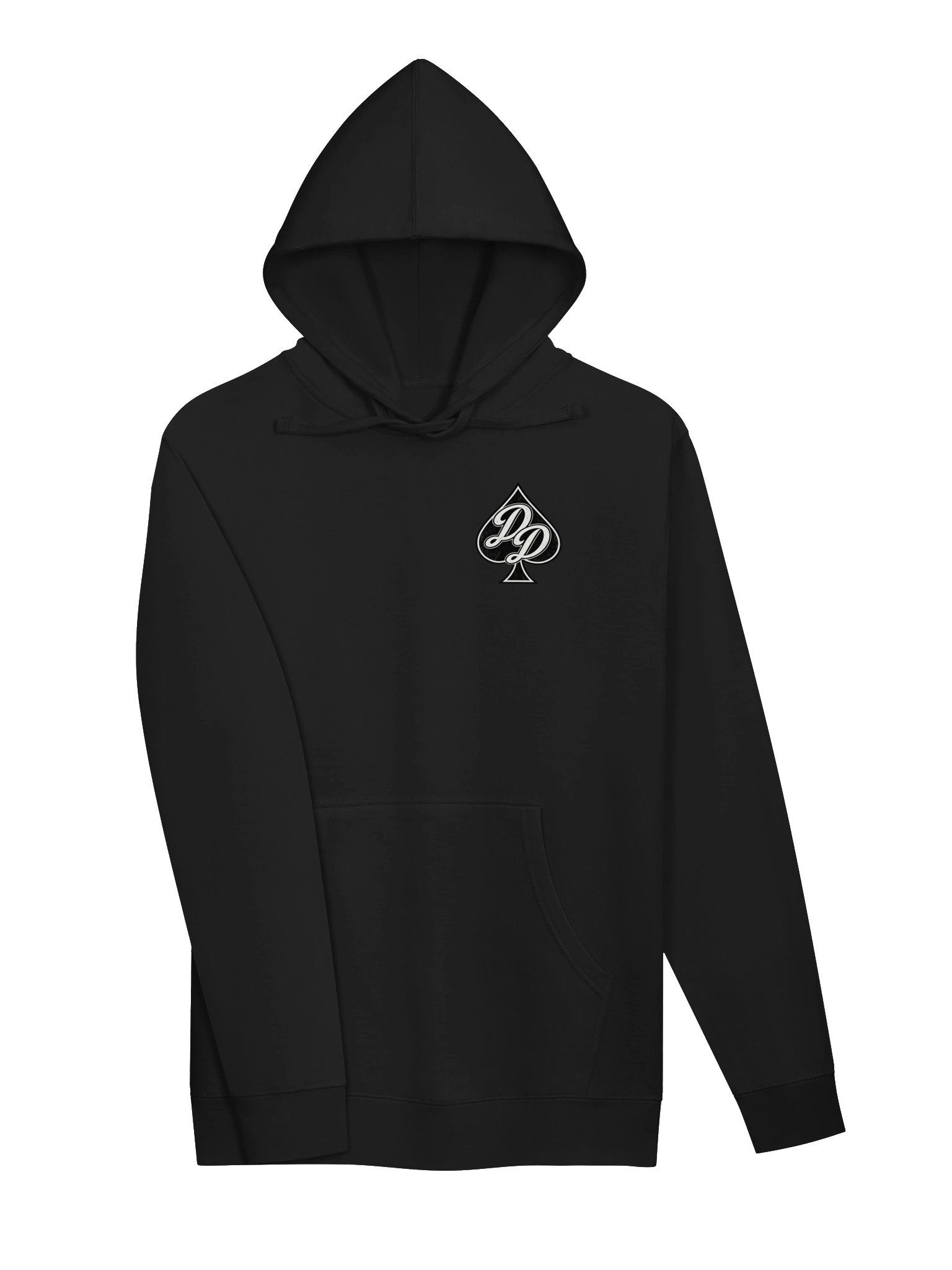 Dakota Degens Large Black Spade Logo Hoodie product image (3)