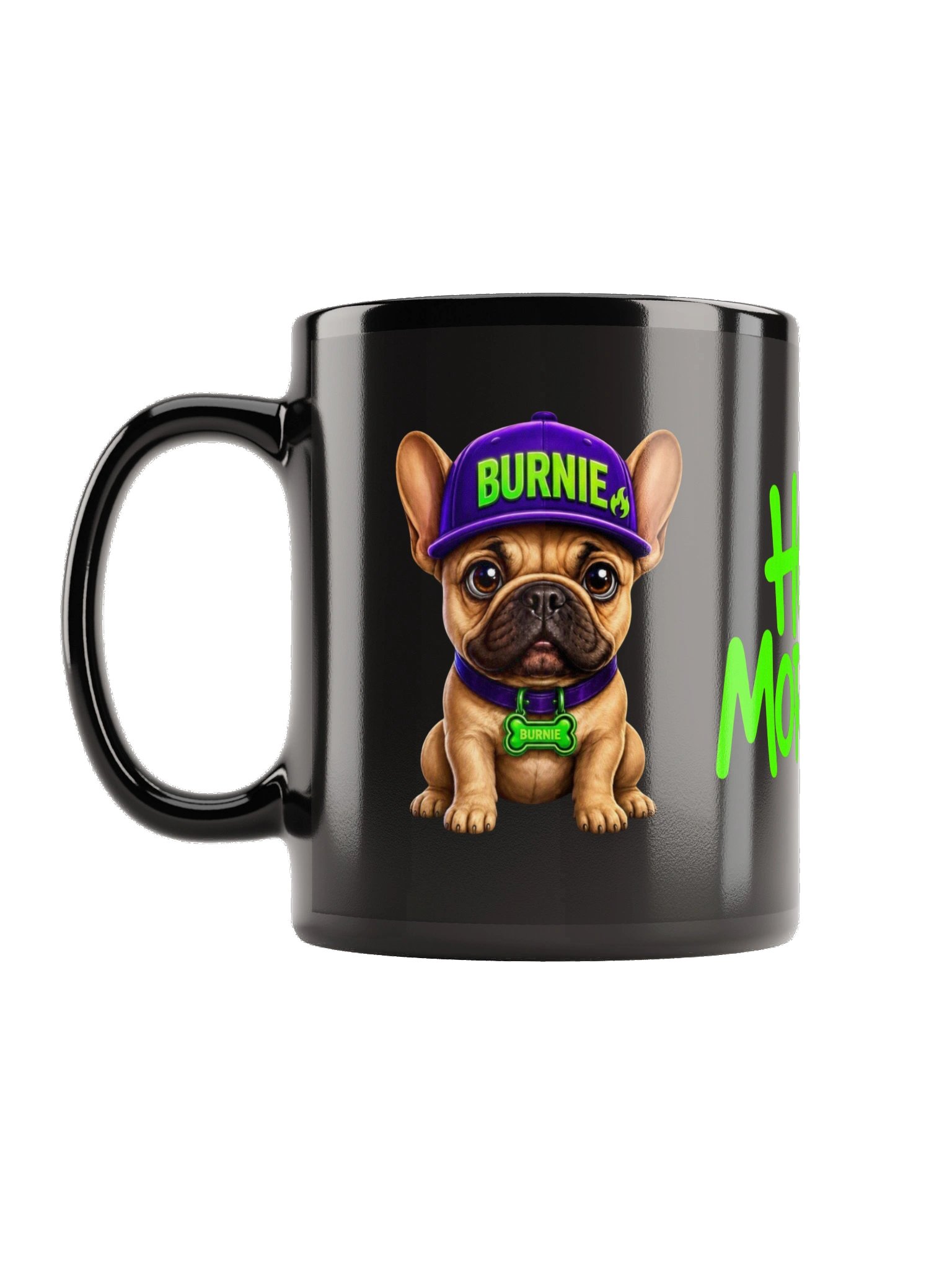 BURNIE HOOD MORNING BLACK product image (1)