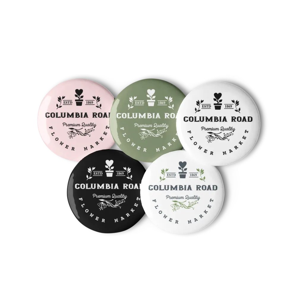 Columbia Road Market Badge Set (Logo) product image (2)