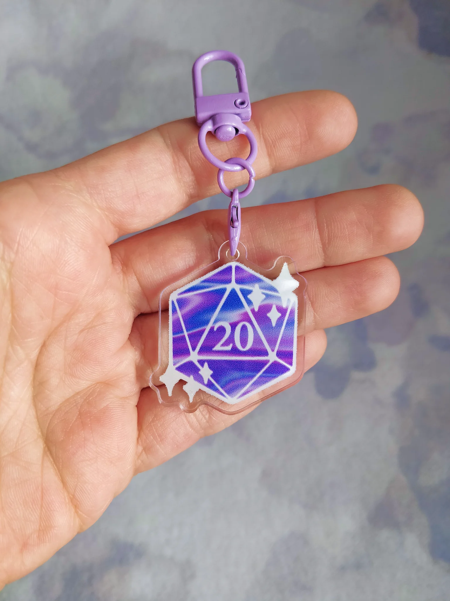 D20 Keychains - Full Set of 8 product image (5)