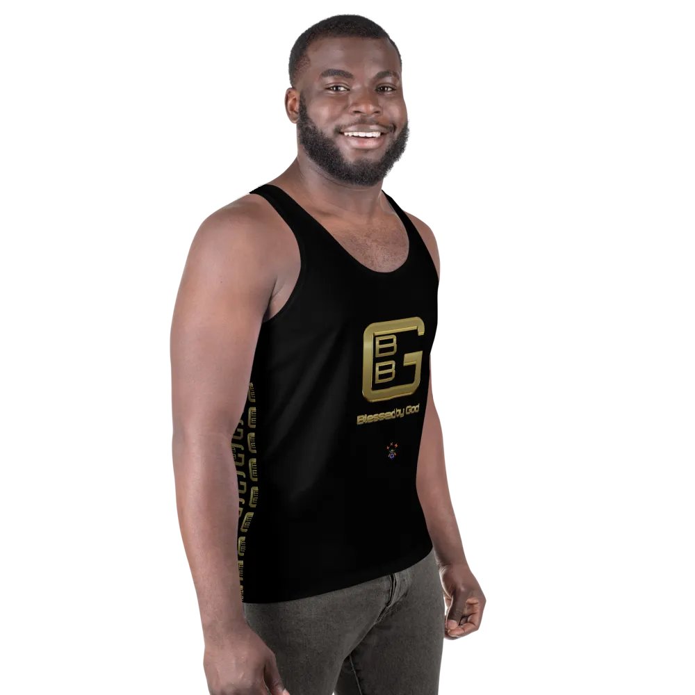 Black BBG Designer Logo Tank product image (4)