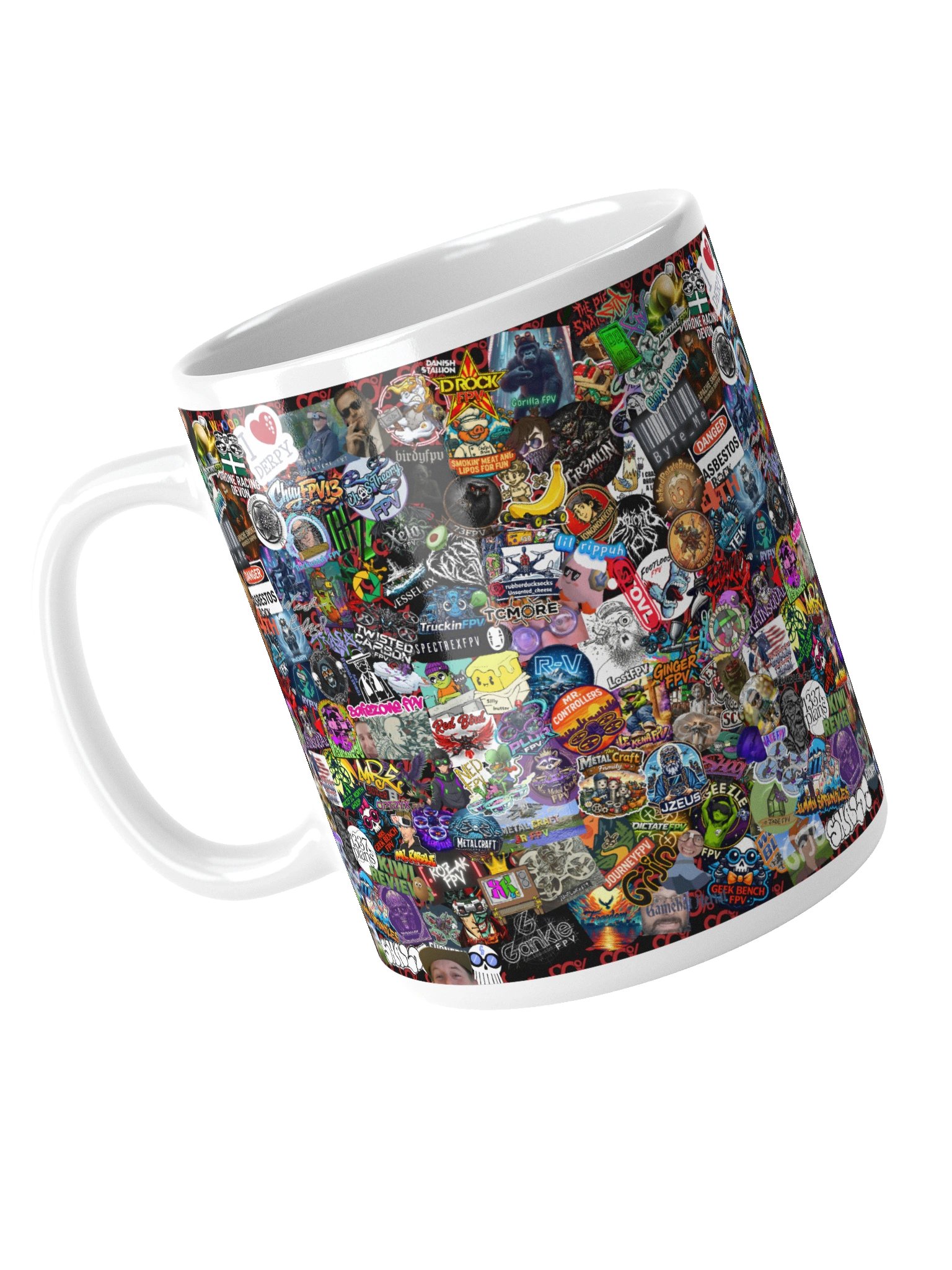 2026 Sticker Bomb Mug (White) product image (4)