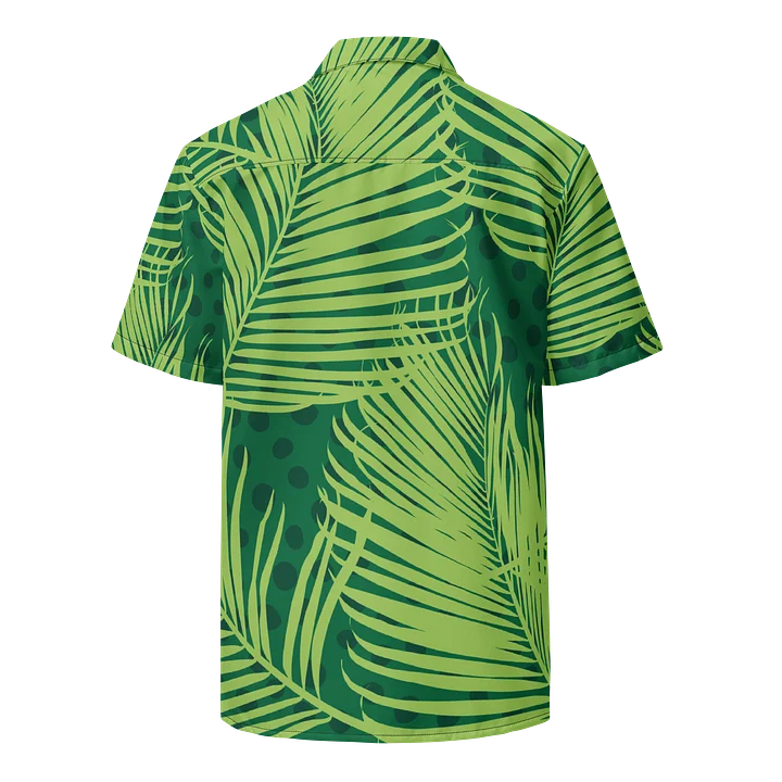 Tropical Palm Print Hawaiian Shirt product image (2)