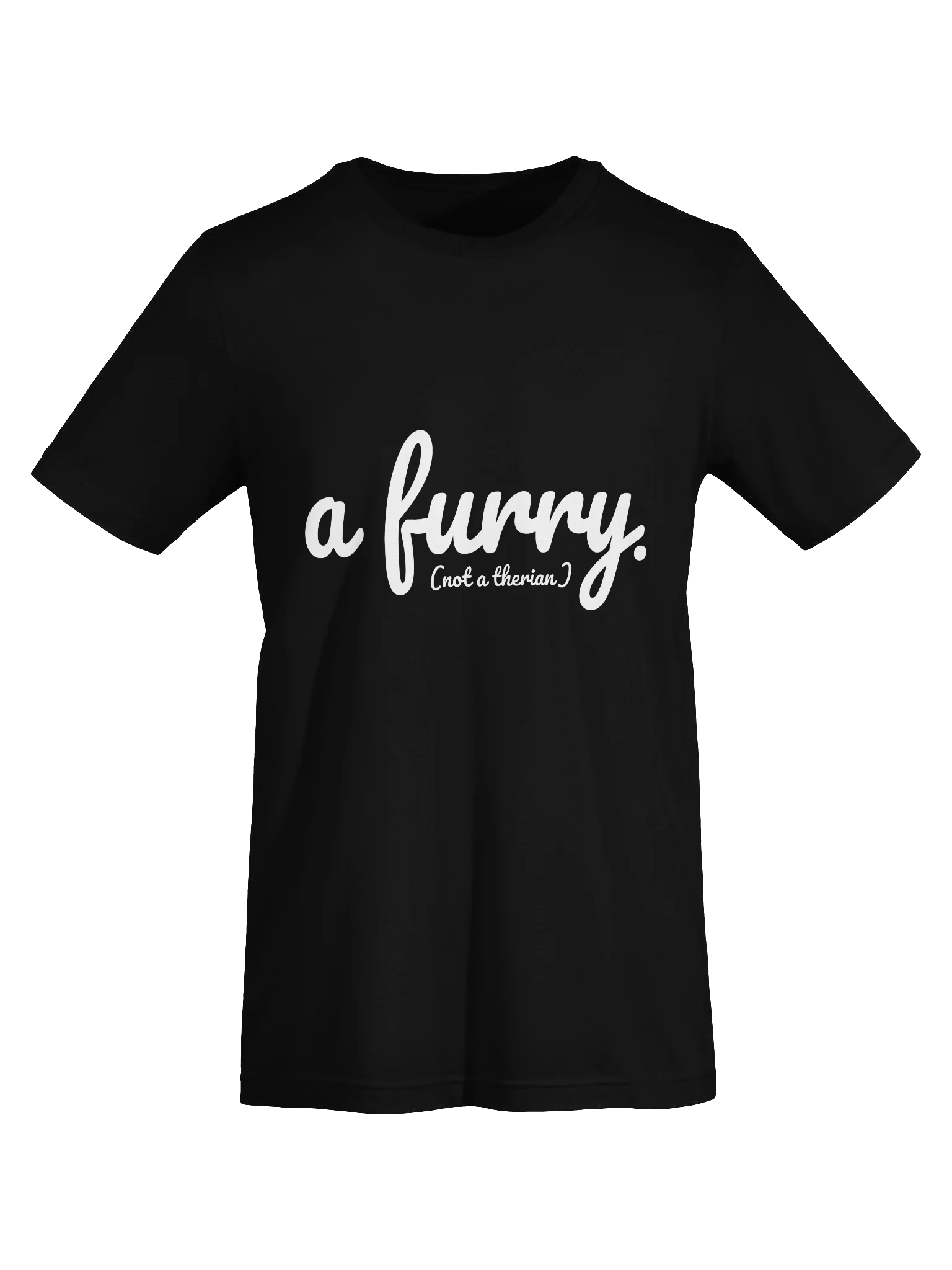 Clearly a furry t-shirt (dark edition) product image (7)