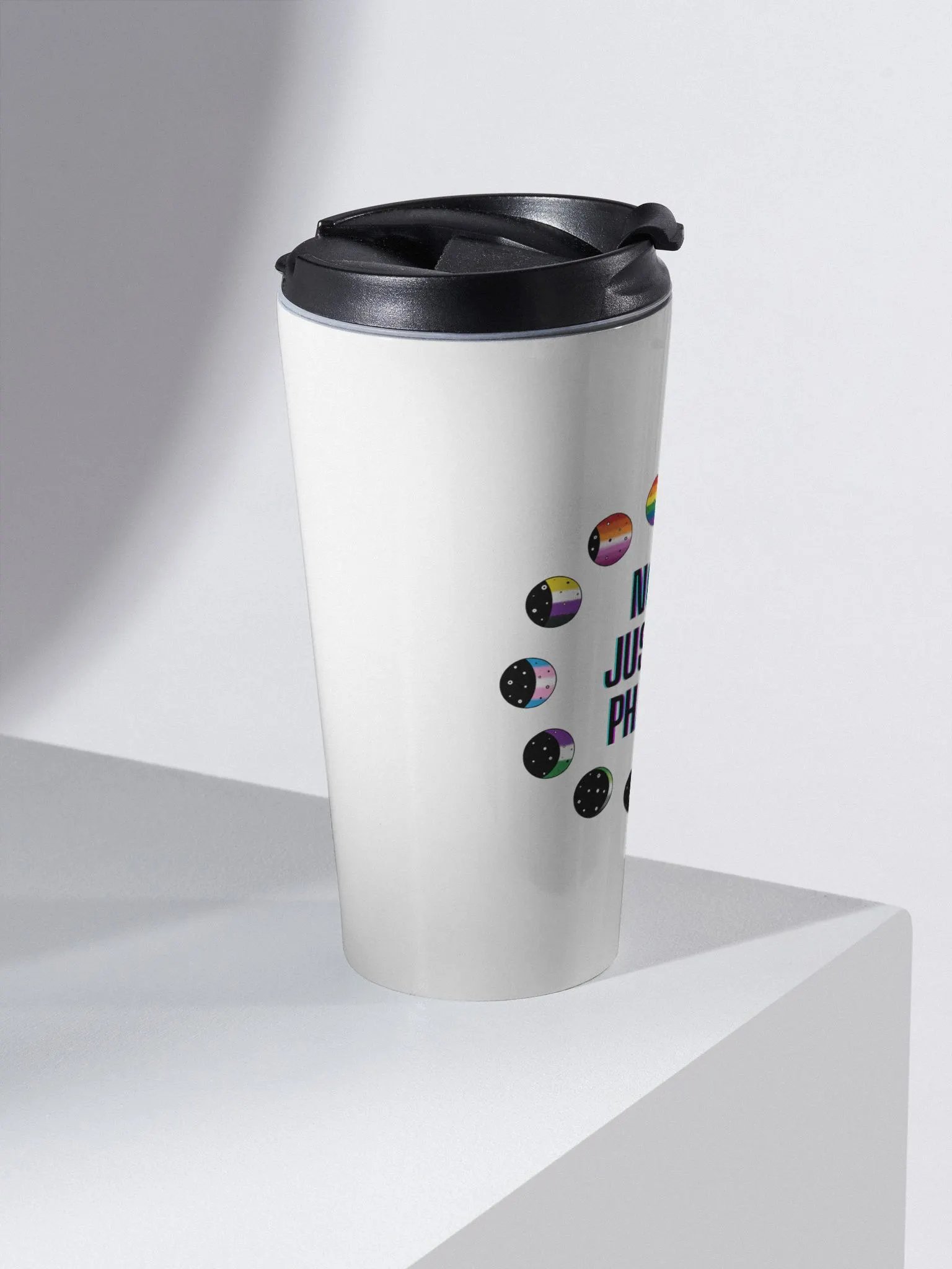 "Not Just a Phase" Travel Mug product image (2)
