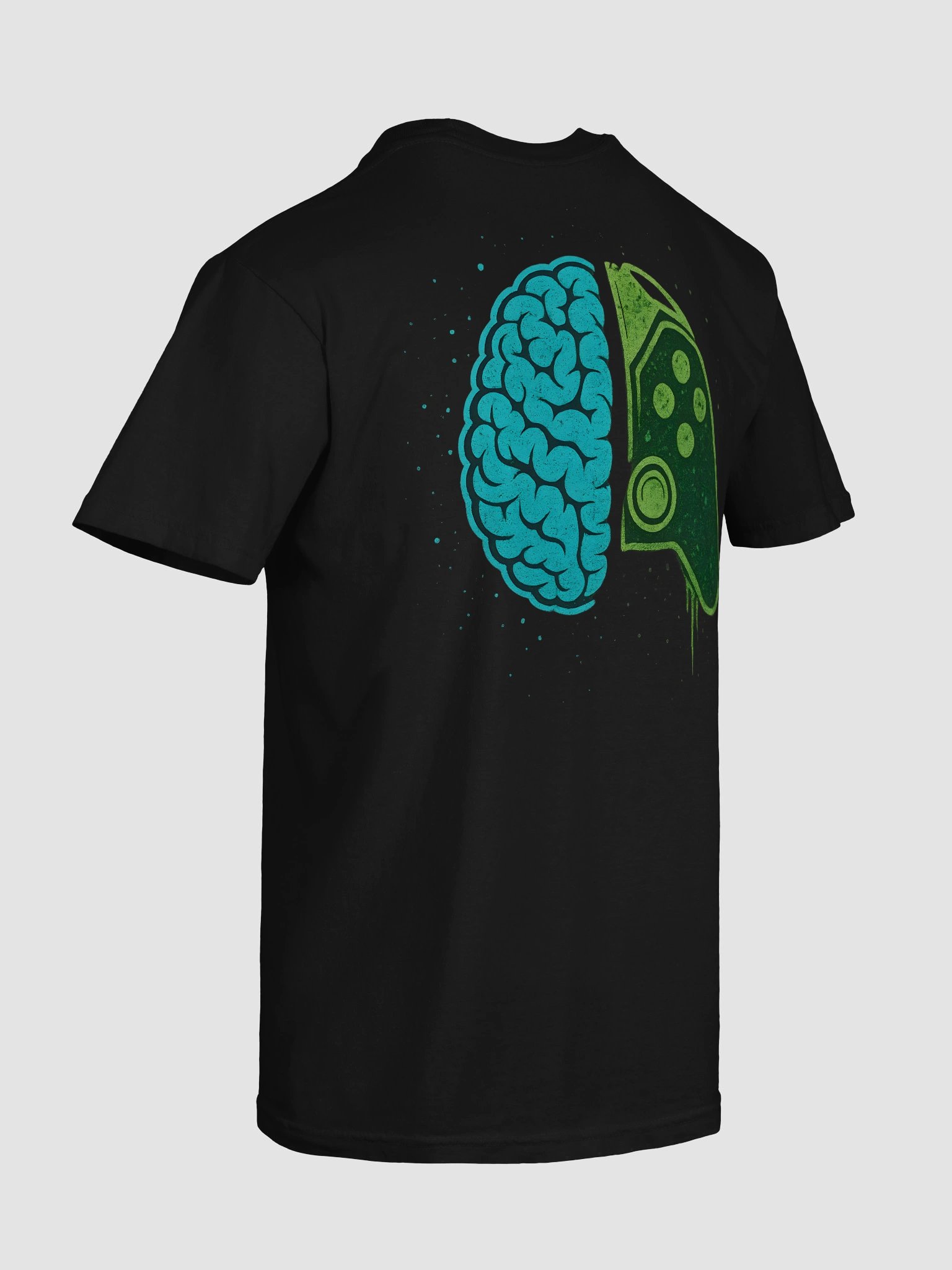 Gaming For The Grind & Mind T-Shirt (with back art) product image (40)