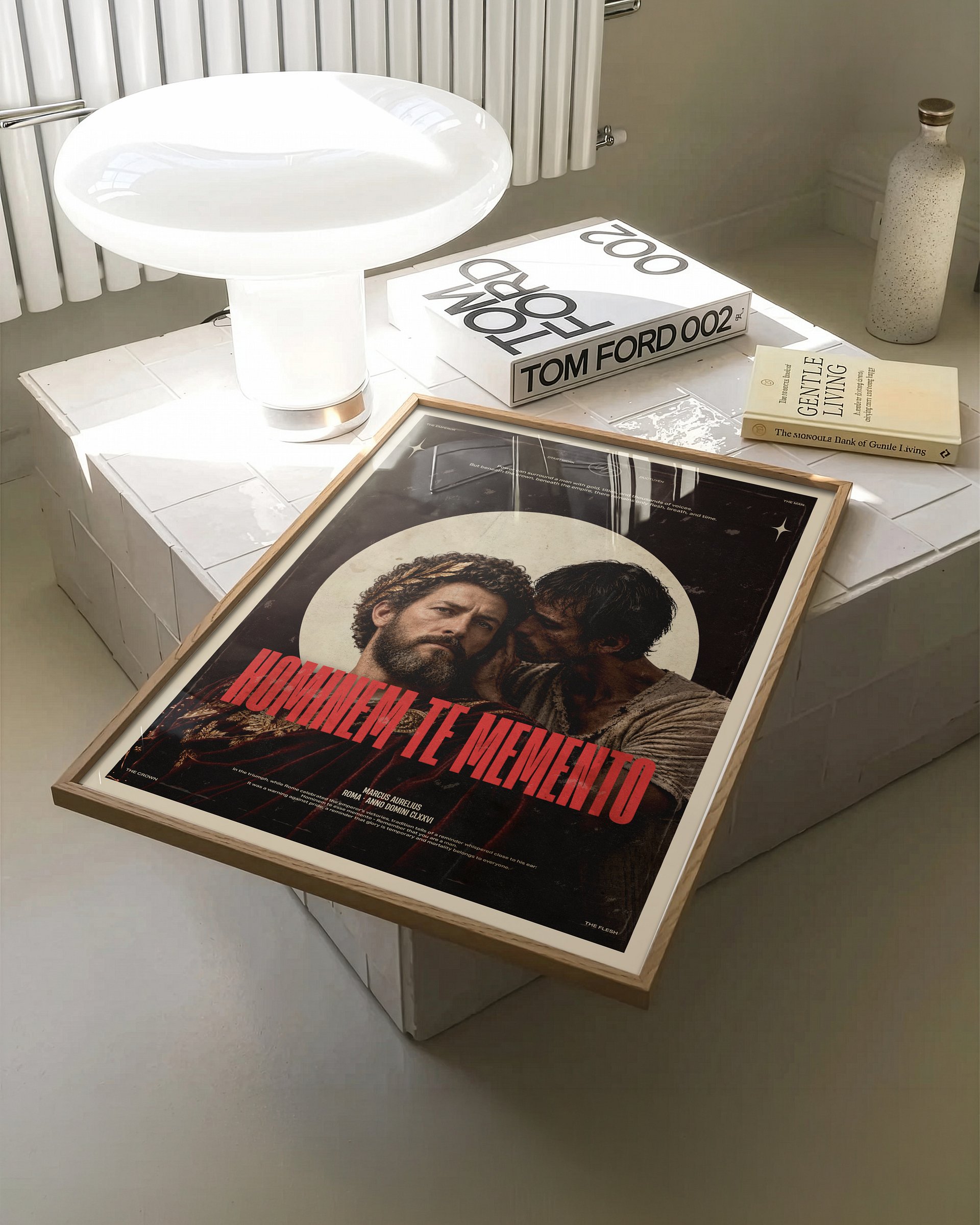 "JUST A MAN" Framed Poster product image (6)
