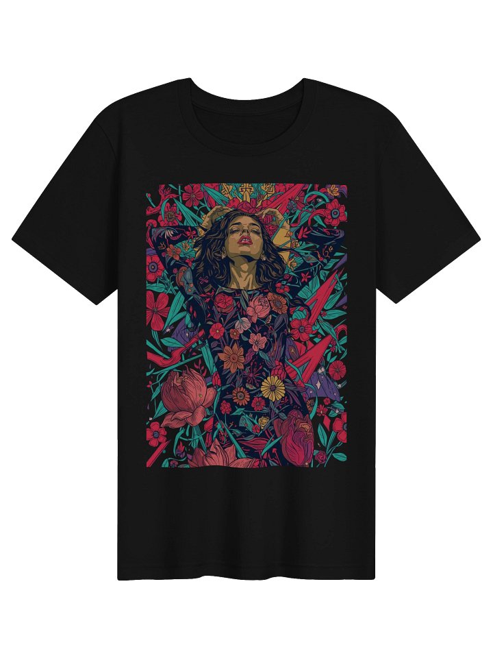 Floral Goddess Illustration Supersoft Tee product image (1)