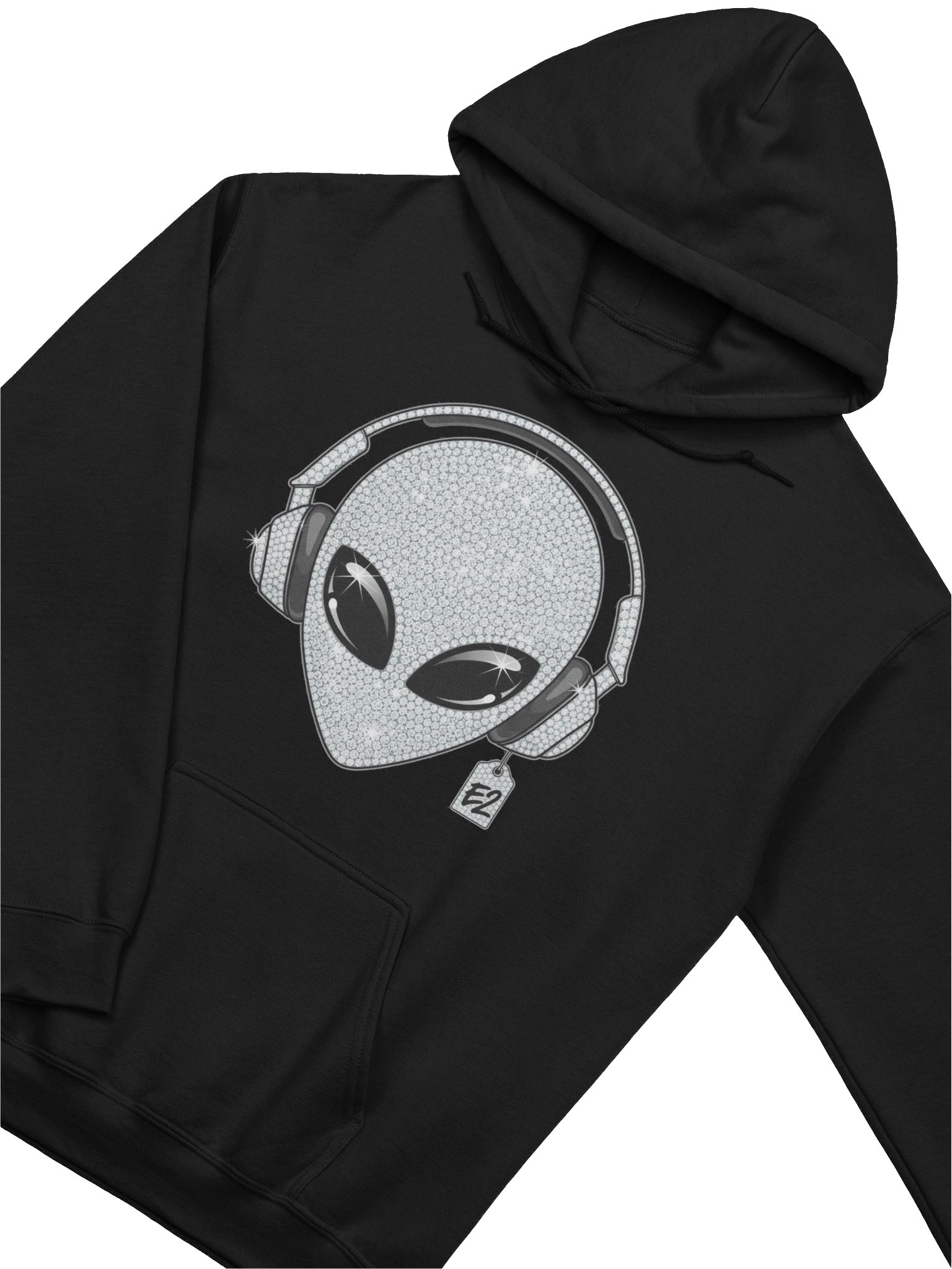 Diamonds V1 e² Alien Head Logo Hoodie product image (23)
