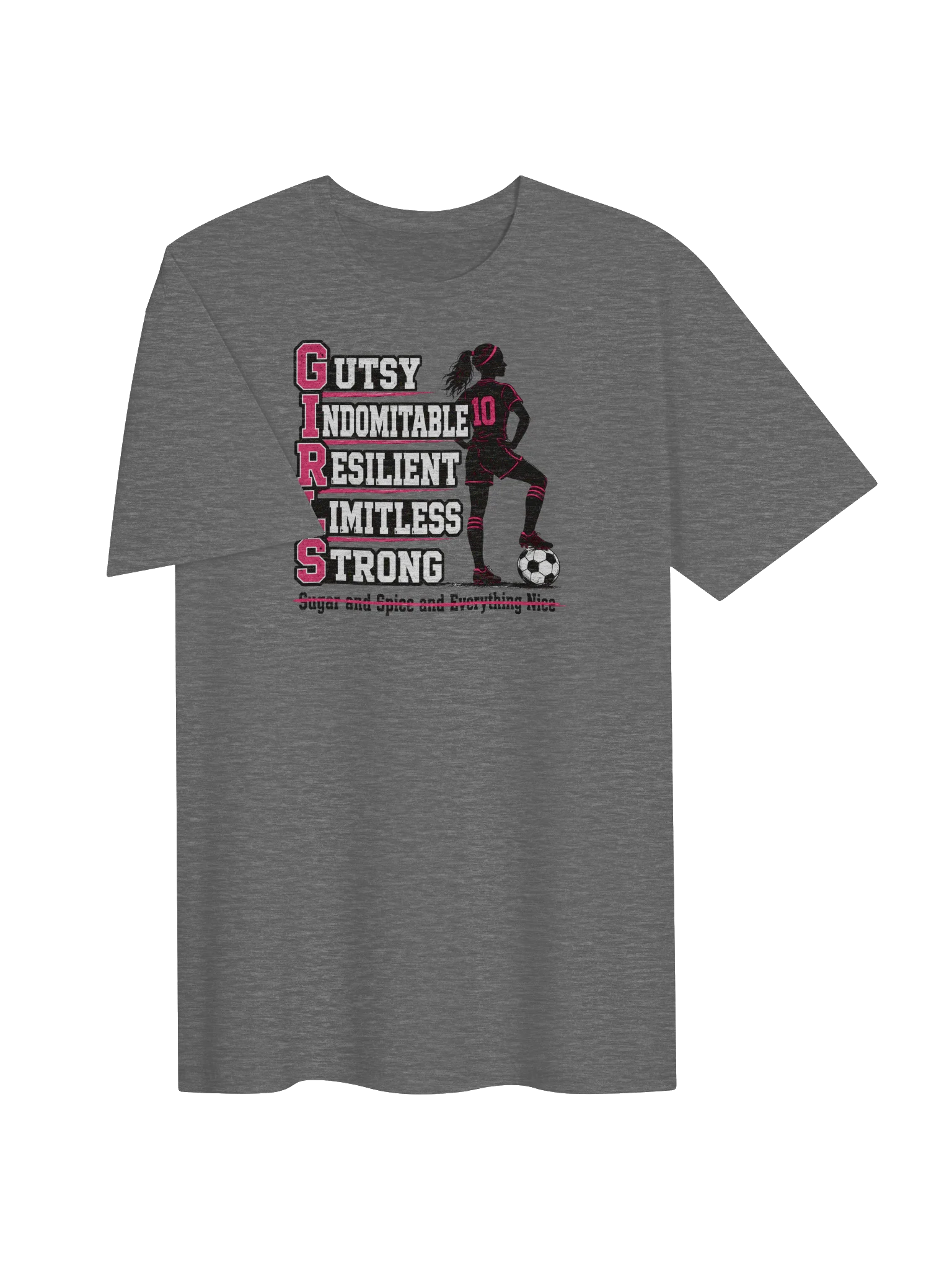 GIRLS Soccer Strength T-Shirt product image (3)