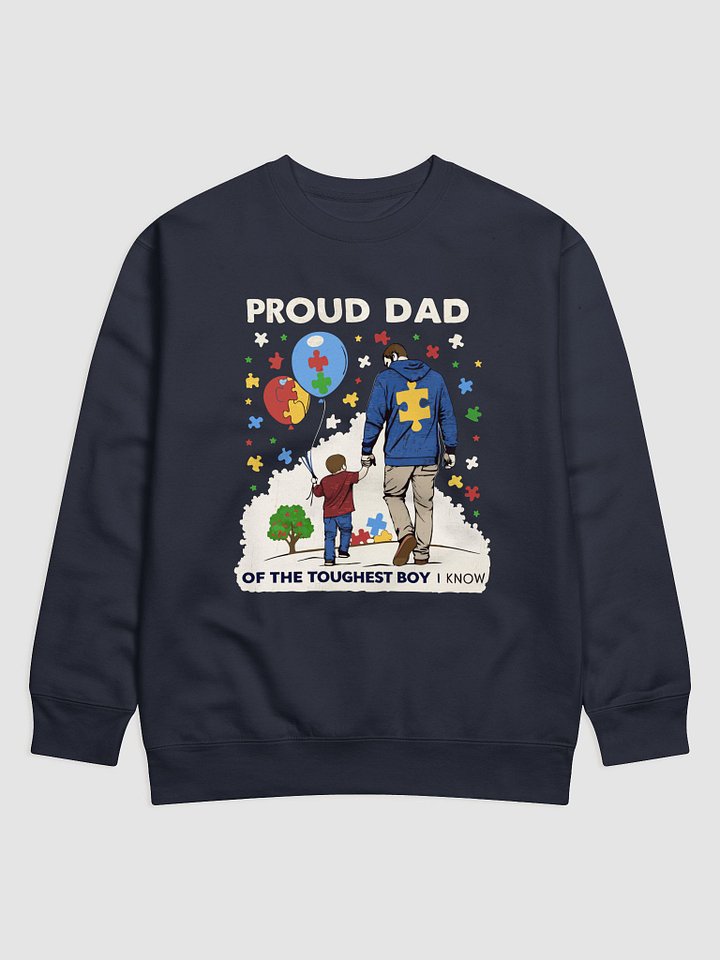 Proud Dad Puzzle Piece Hoodie product image (1)