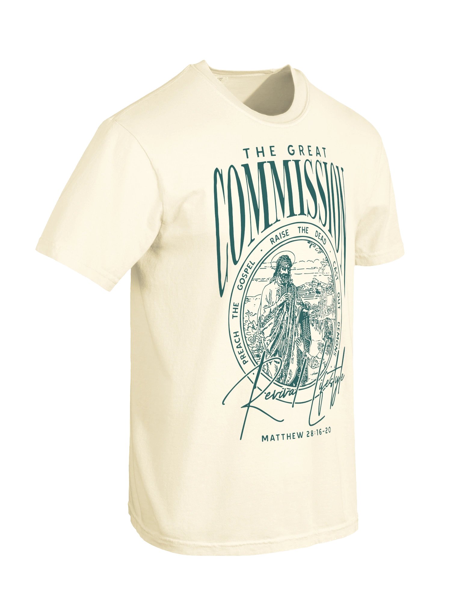 The Great Commission Vintage Christian T-Shirt – Revival Faith Graphic Tee product image (22)