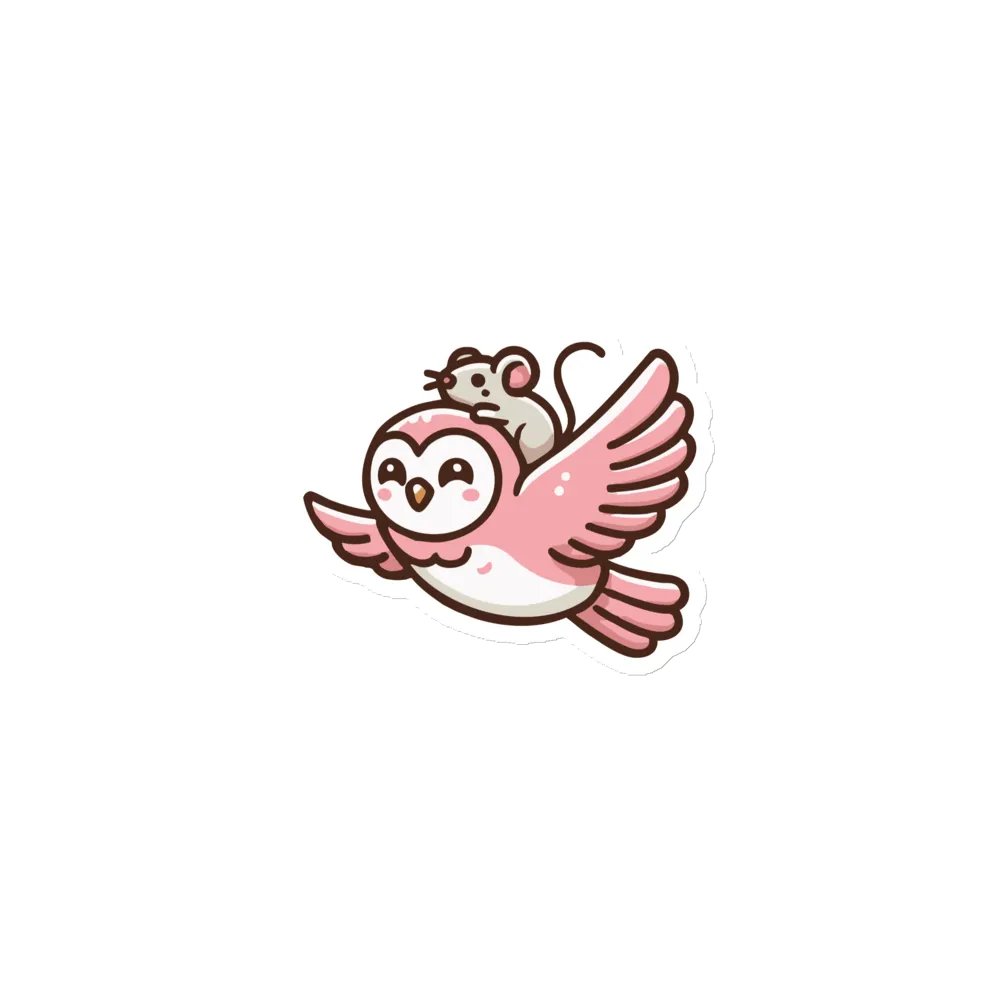 "Flying Friends" Magnet product image (1)