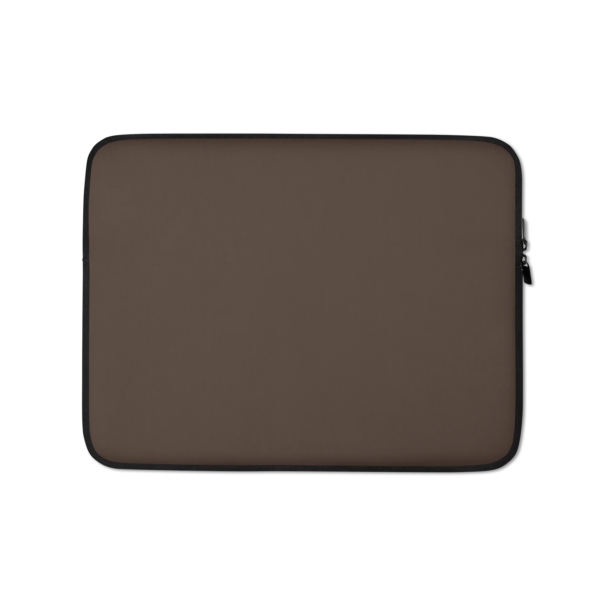 Minimal Brown Laptop Sleeve product image (2)