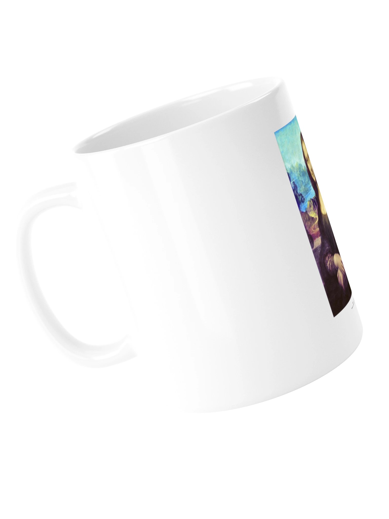 Mona Lisa — White Mug product image (5)
