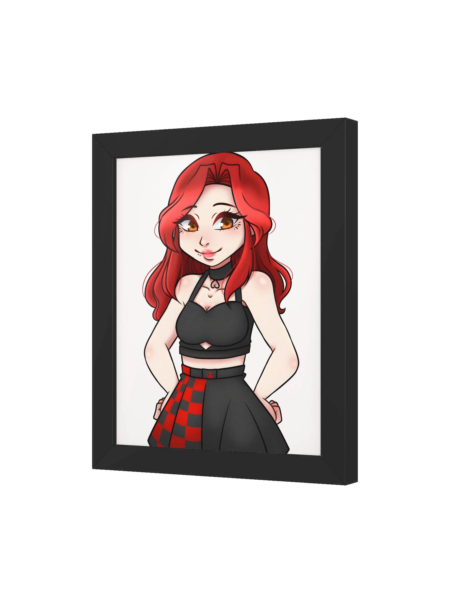 Framed Jihye Print by Golden Honor product image (17)