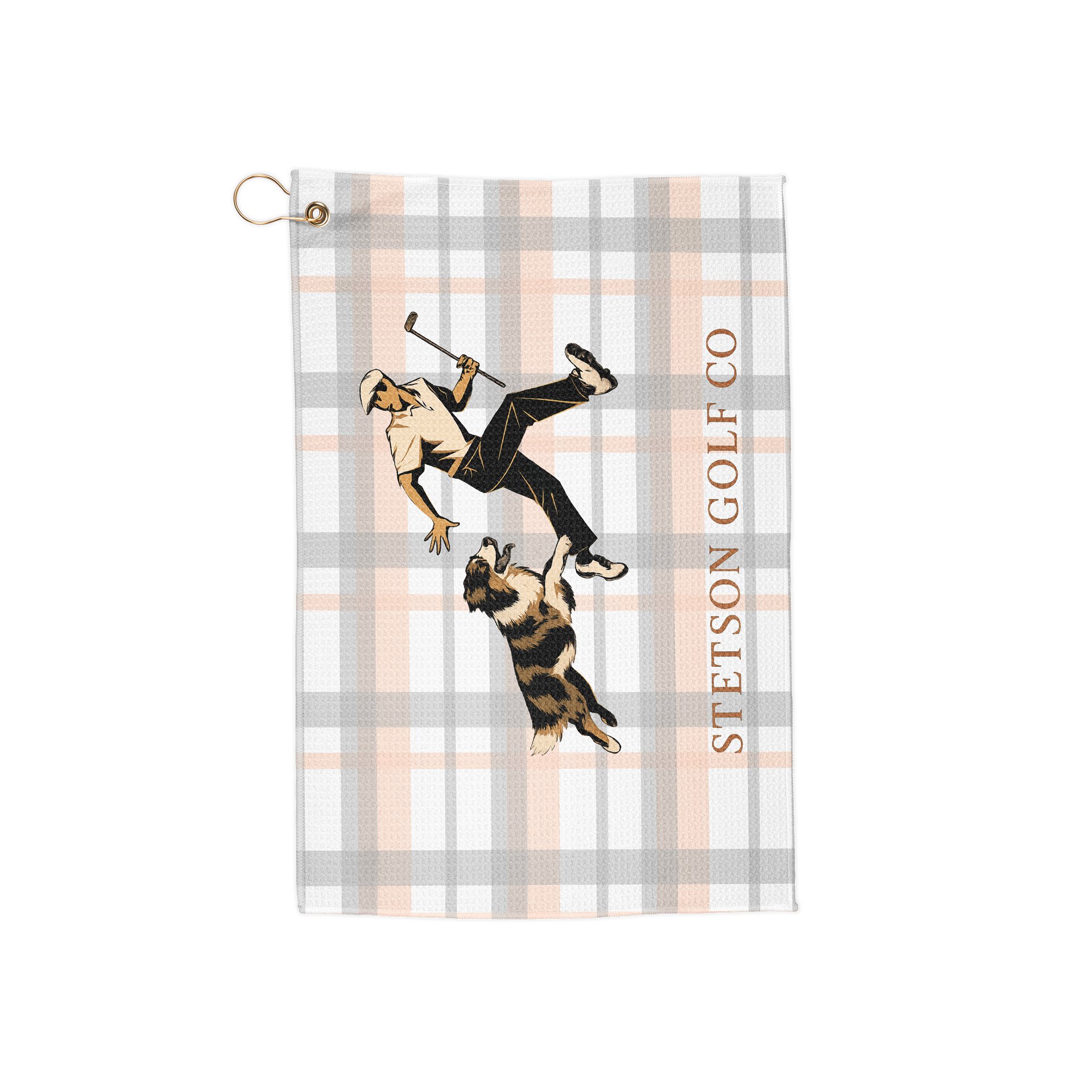 Plaid golf towel product image (1)