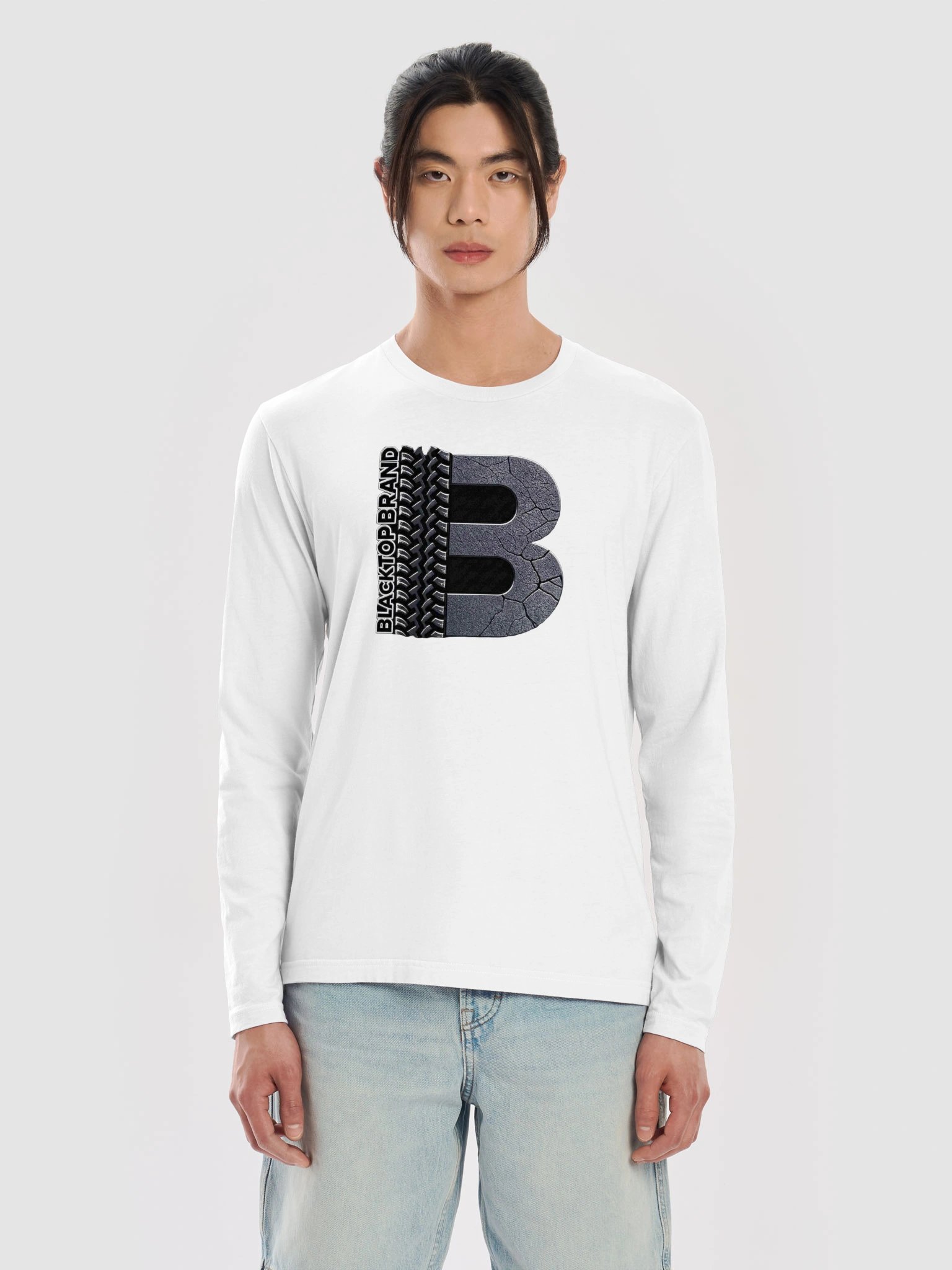 Blacktop Brand Fitted Long Sleeve Performance Tee product image (5)