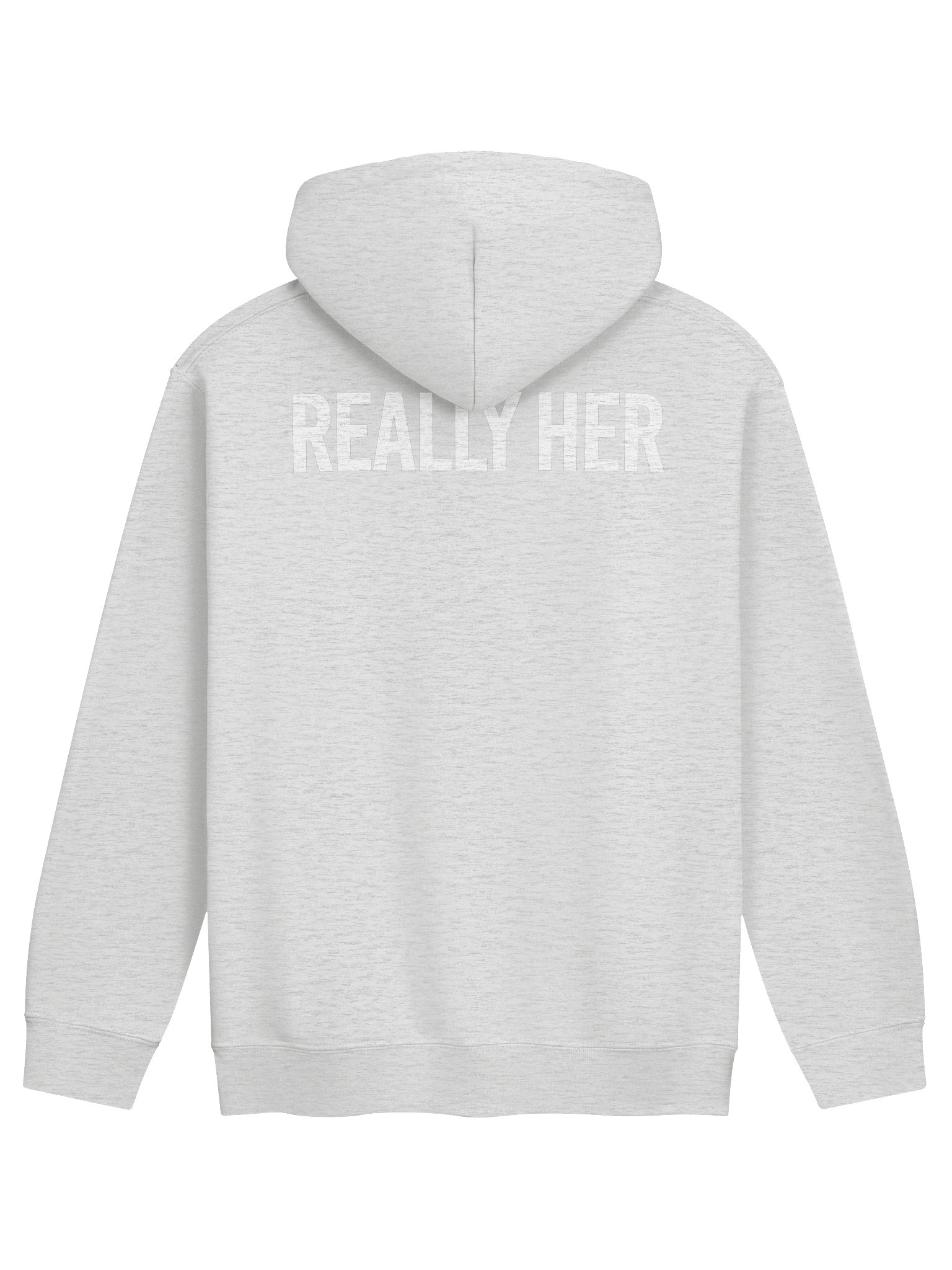 Really Her White Hoodie product image (2)